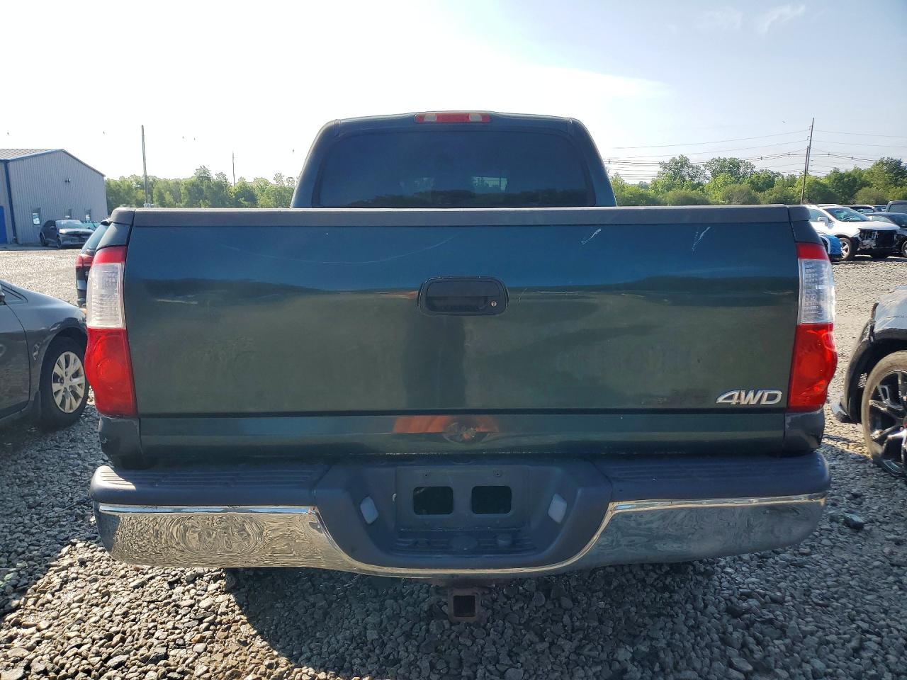 2005 Toyota Tundra Double Cab Sr5 Green vin: 5TBDT44175S479680