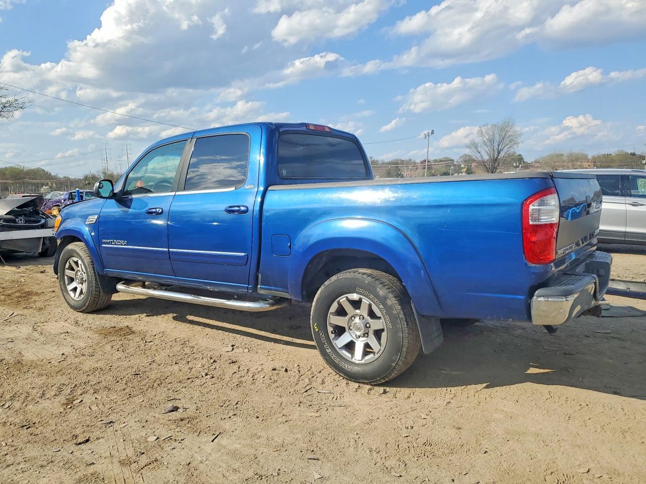 2005 Toyota Tundra Sr5 Blue vin: 5TBDT44175S483941