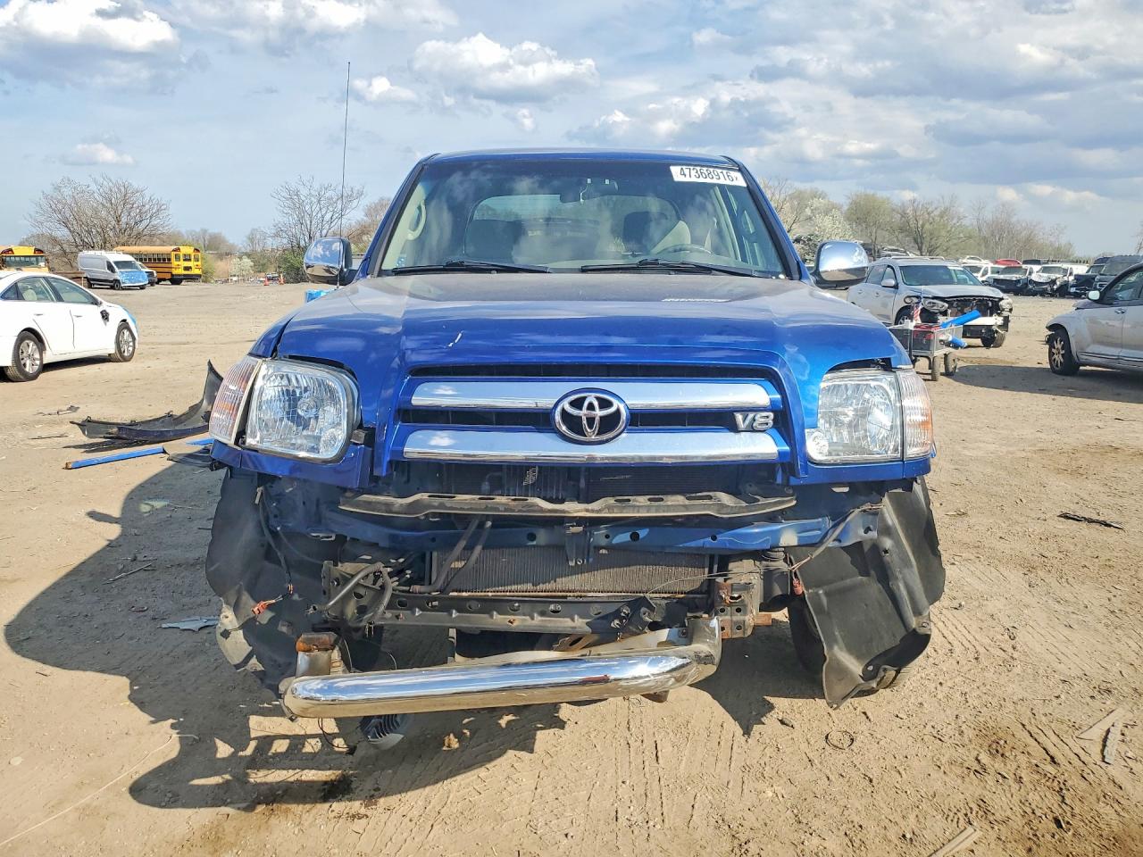 2005 Toyota Tundra Sr5 Blue vin: 5TBDT44175S483941