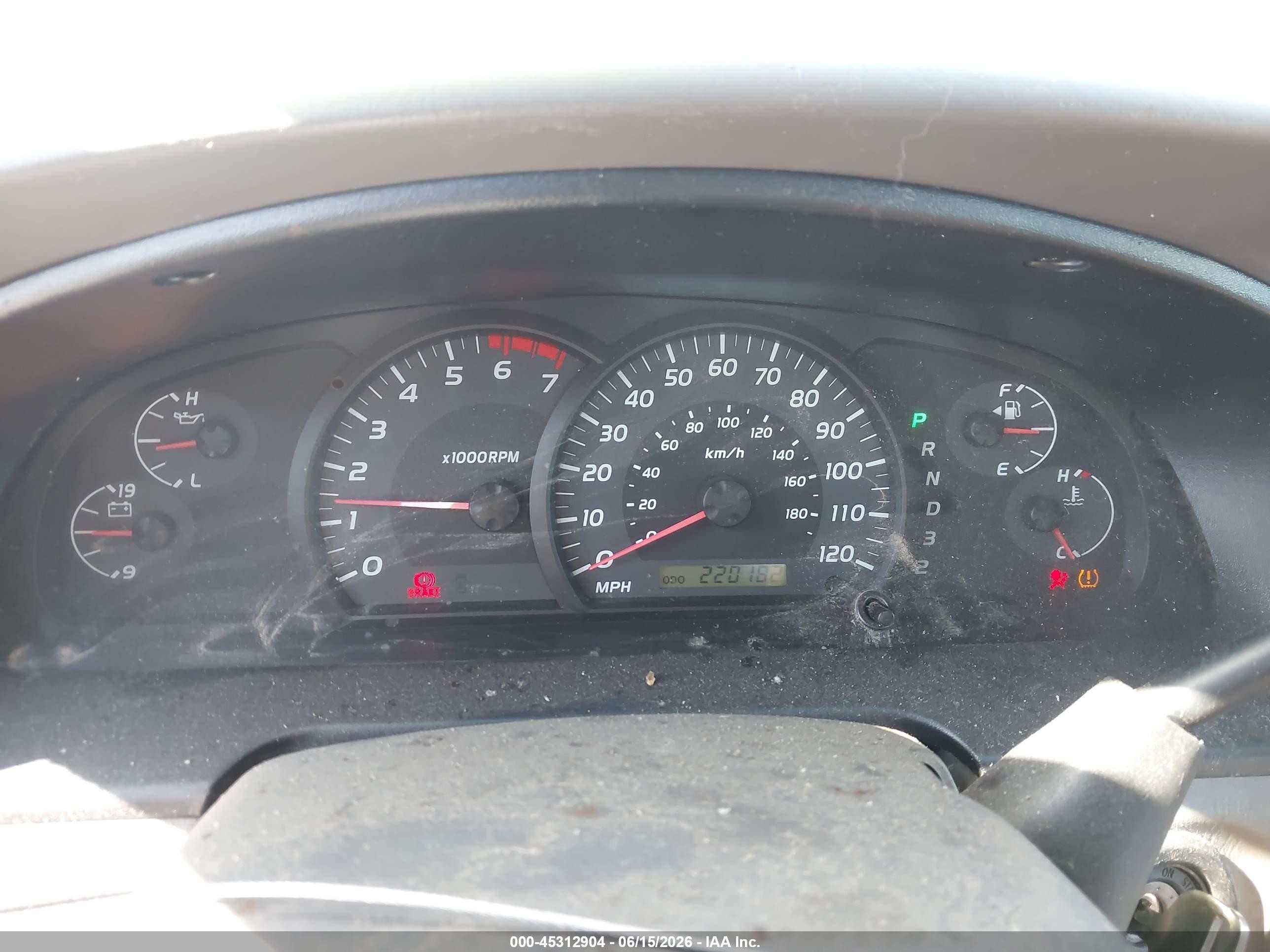 2005 Toyota Tundra Sr5 V8 Gray vin: 5TBDT44175S490792