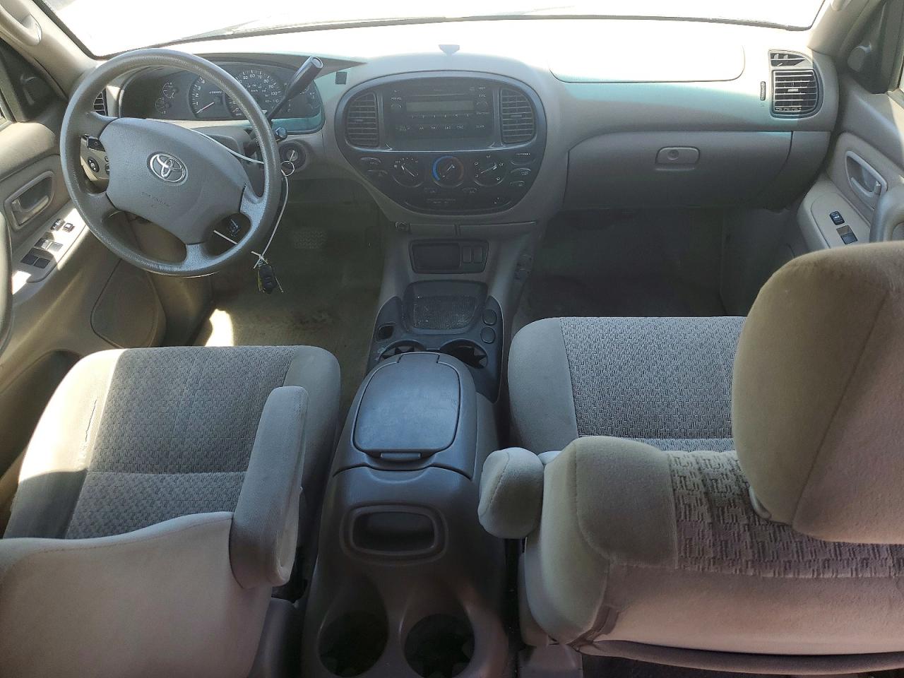 2006 Toyota Tundra Double Cab Sr5 White vin: 5TBDT44176S521198