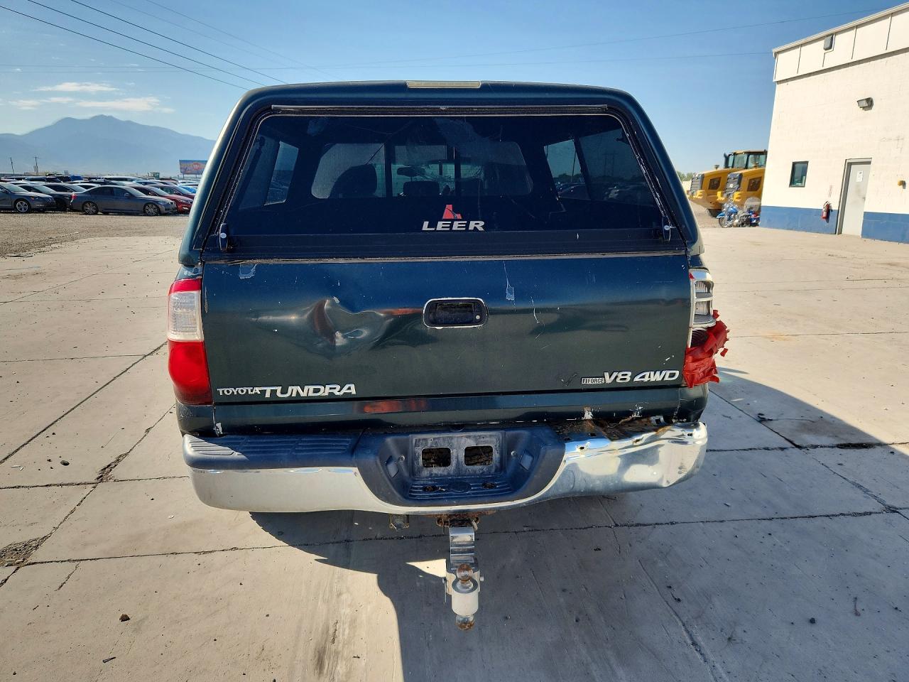 2005 Toyota Tundra Double Cab Sr5 Green vin: 5TBDT44185S471099
