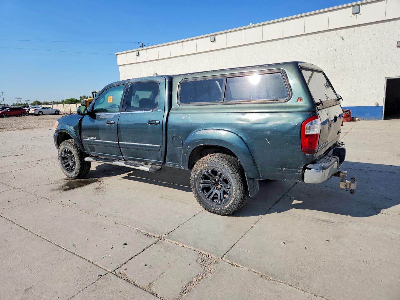 2005 Toyota Tundra Double Cab Sr5 Green vin: 5TBDT44185S471099
