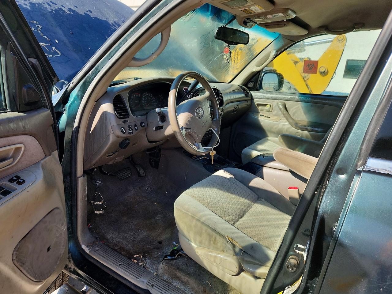 2005 Toyota Tundra Double Cab Sr5 Green vin: 5TBDT44185S471099