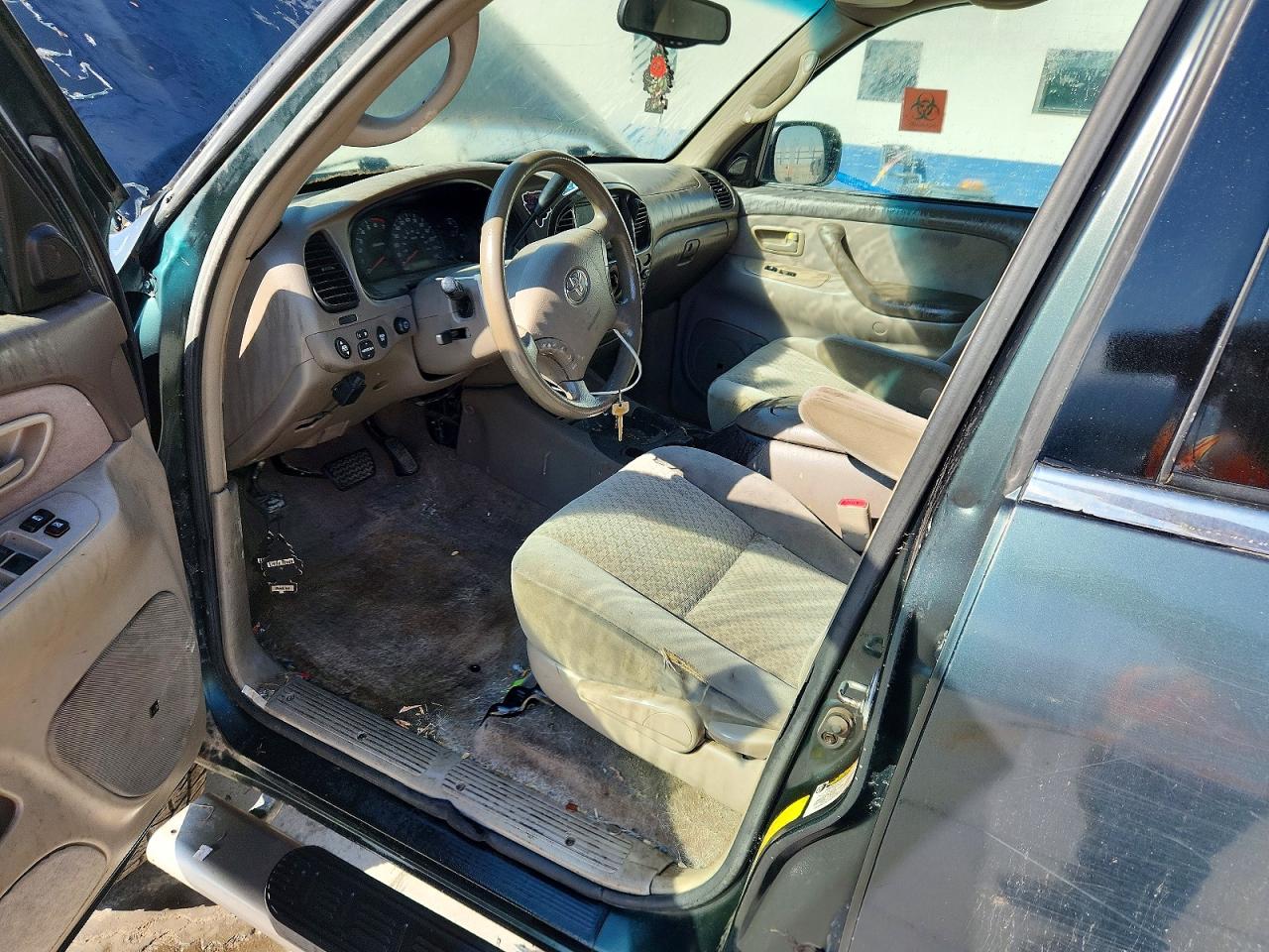 2005 Toyota Tundra Double Cab Sr5 Green vin: 5TBDT44185S471099