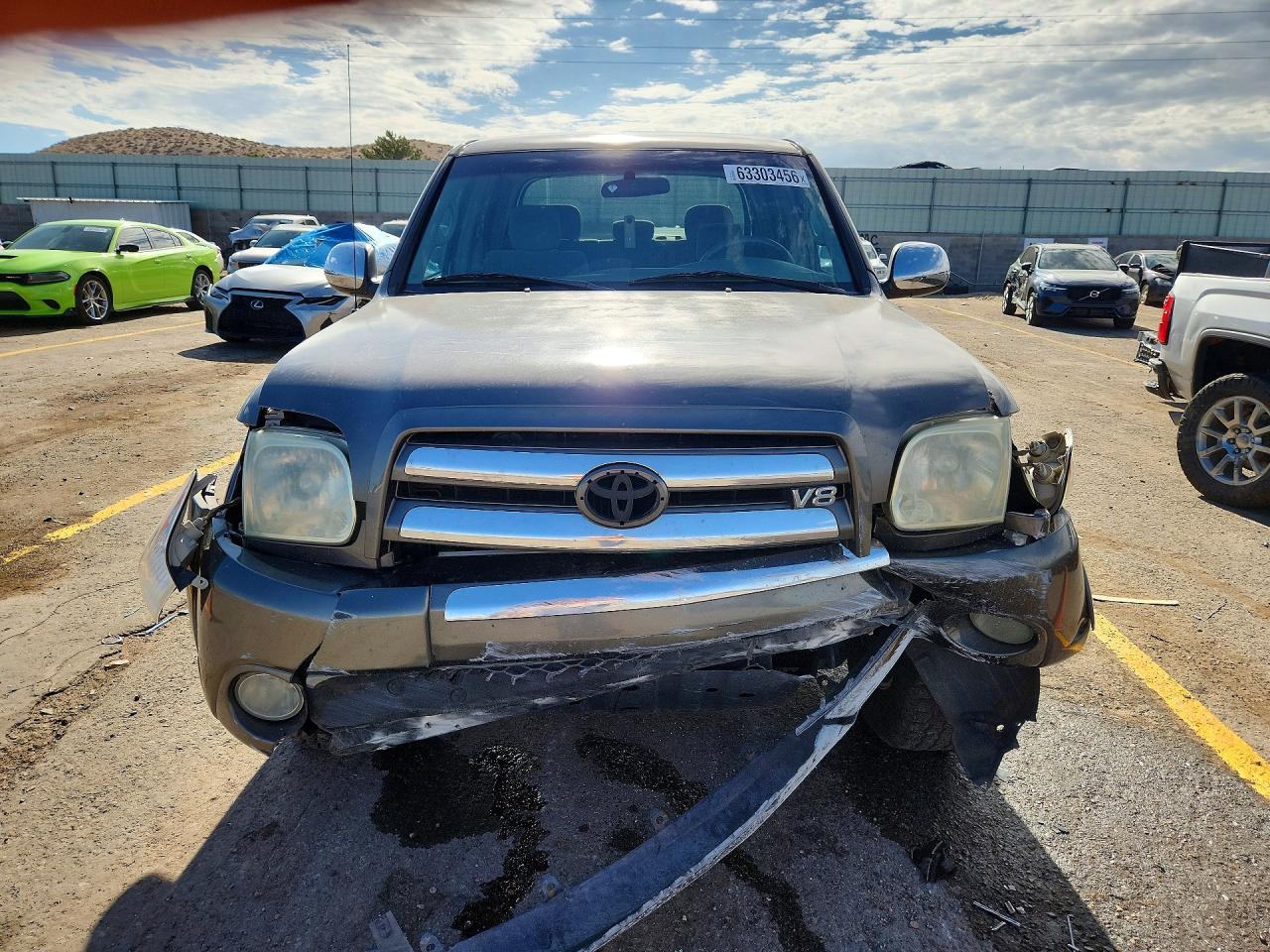 2005 Toyota Tundra Double Cab Sr5 Charcoal vin: 5TBDT44185S477310