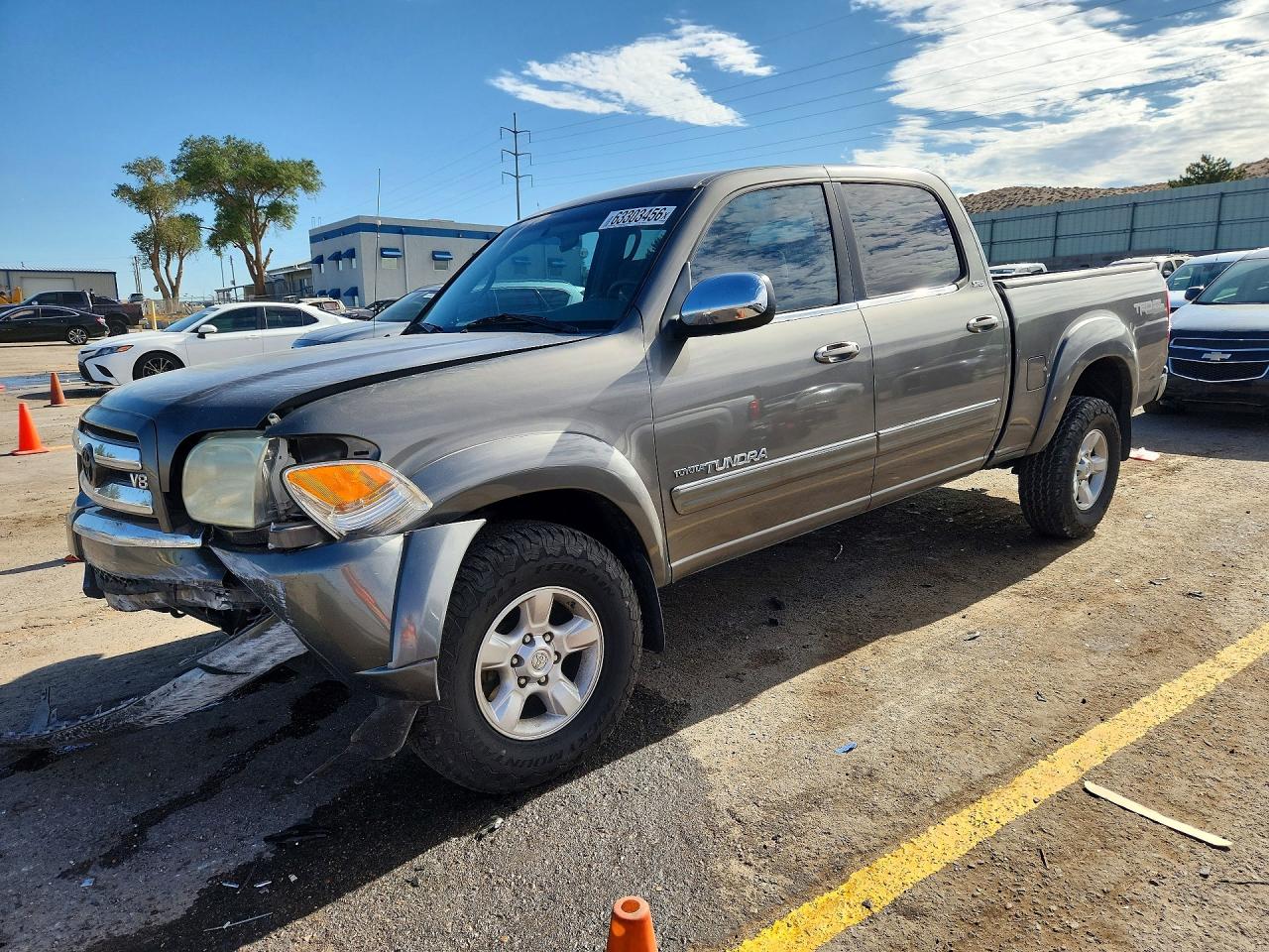 2005 Toyota Tundra Double Cab Sr5 Charcoal vin: 5TBDT44185S477310
