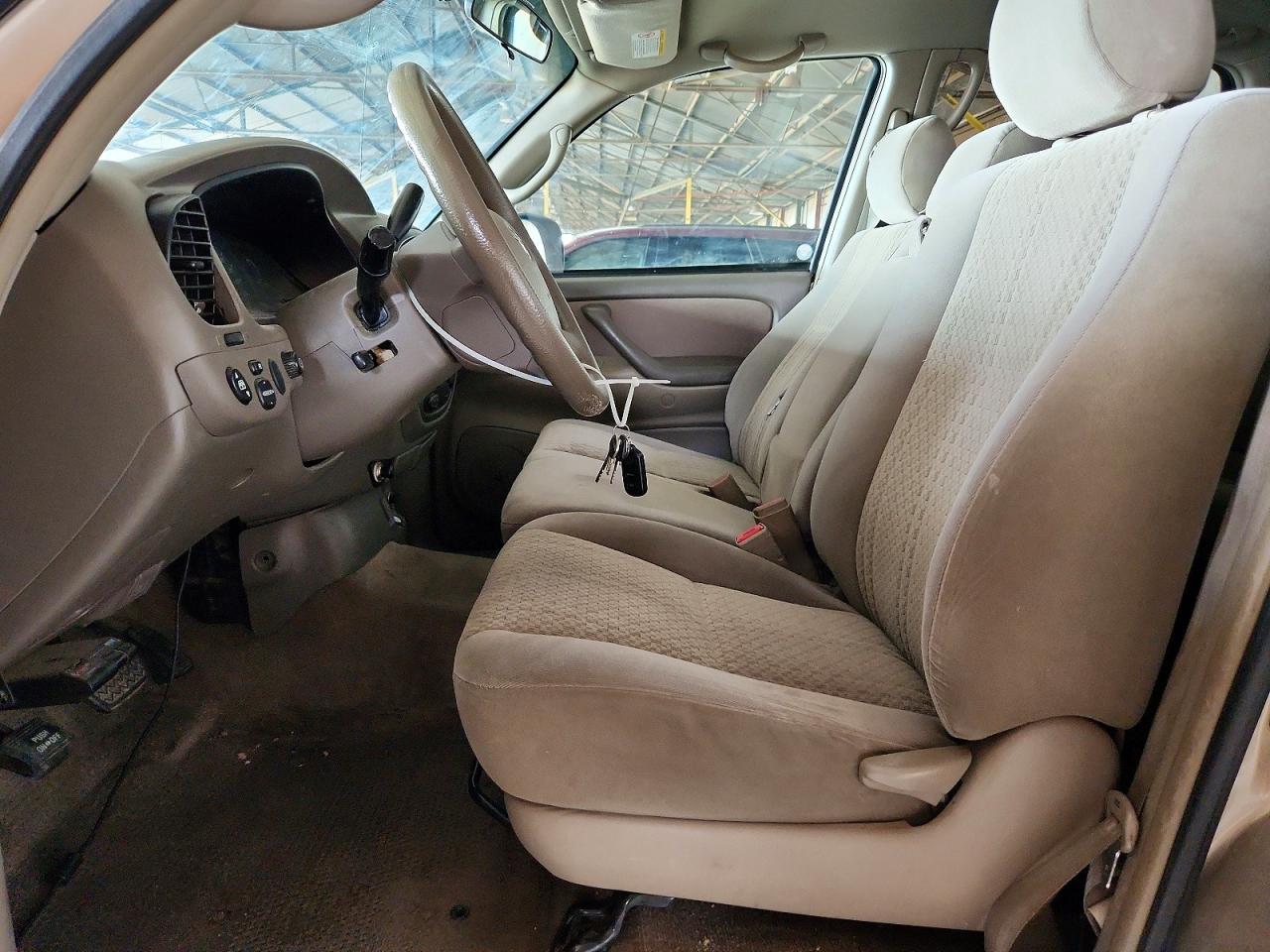 2005 Toyota Tundra Double Cab Sr5 Желто-коричневый vin: 5TBDT44185S480563