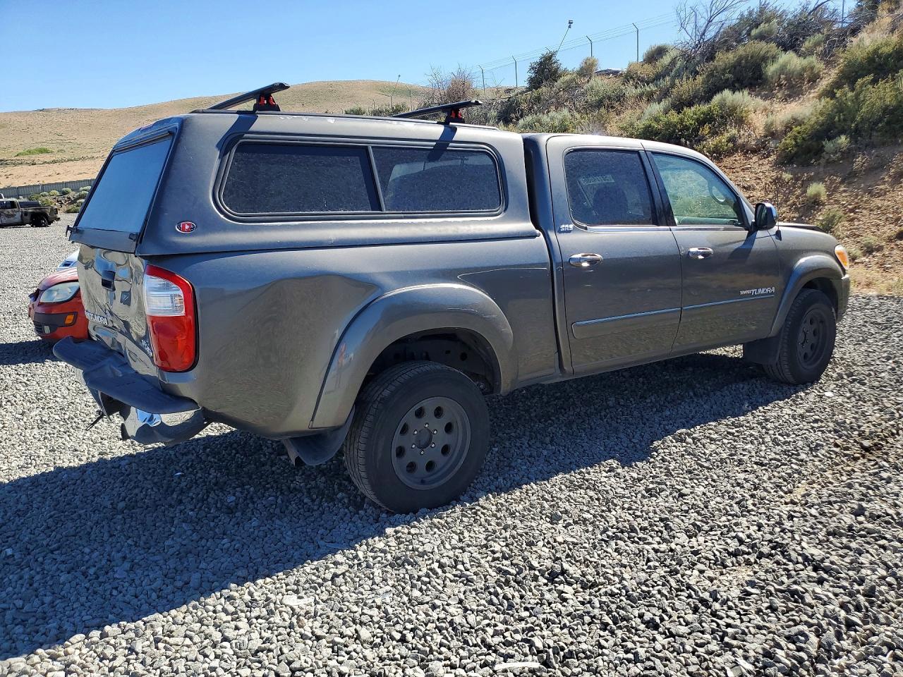 2005 Toyota Tundra Double Cab Sr5 Charcoal vin: 5TBDT44185S486587