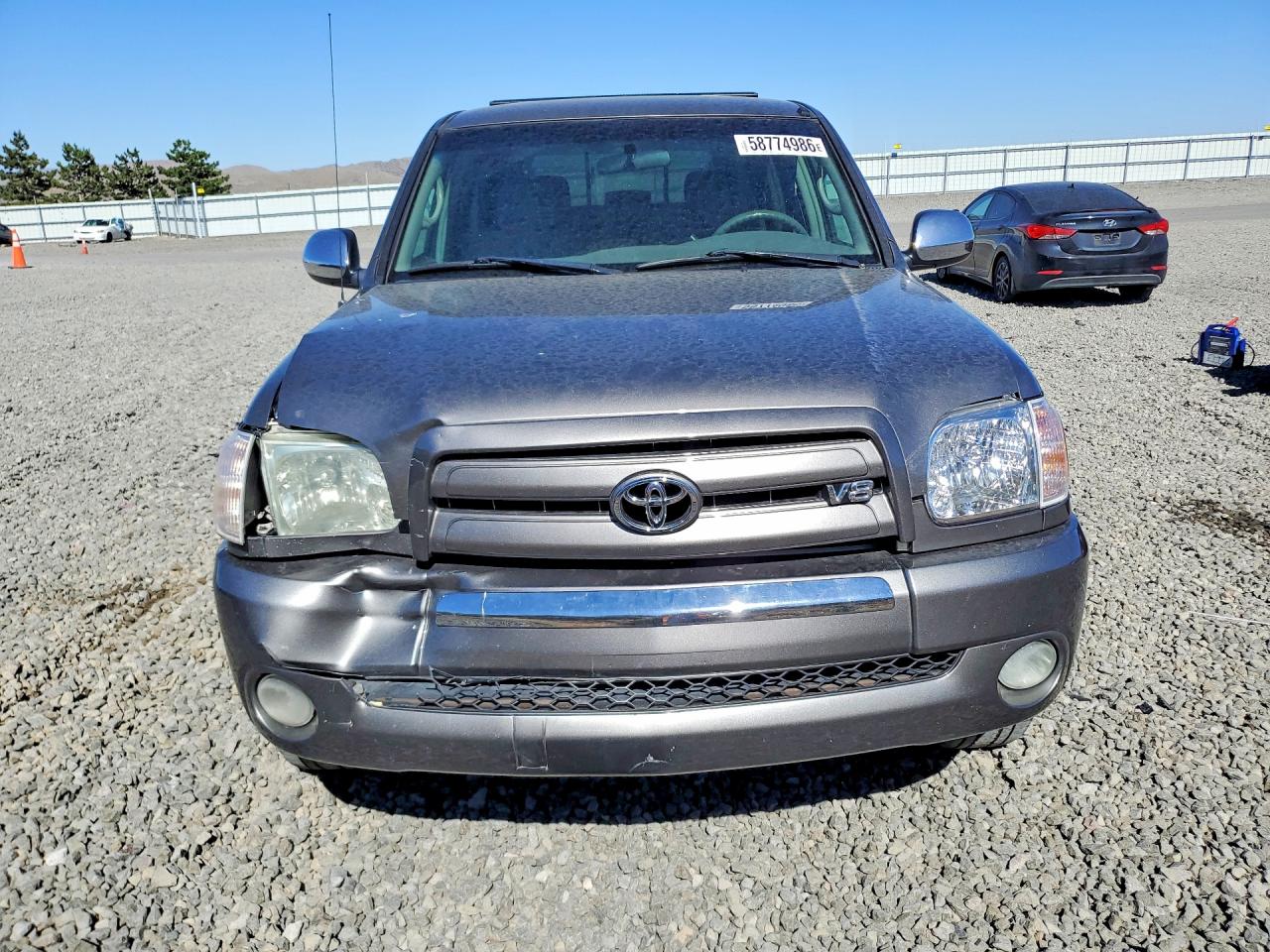 2005 Toyota Tundra Double Cab Sr5 Charcoal vin: 5TBDT44185S486587