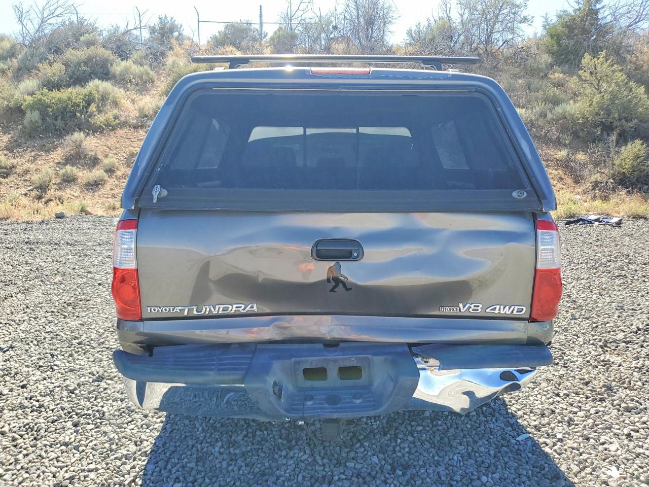 2005 Toyota Tundra Double Cab Sr5 Charcoal vin: 5TBDT44185S486587