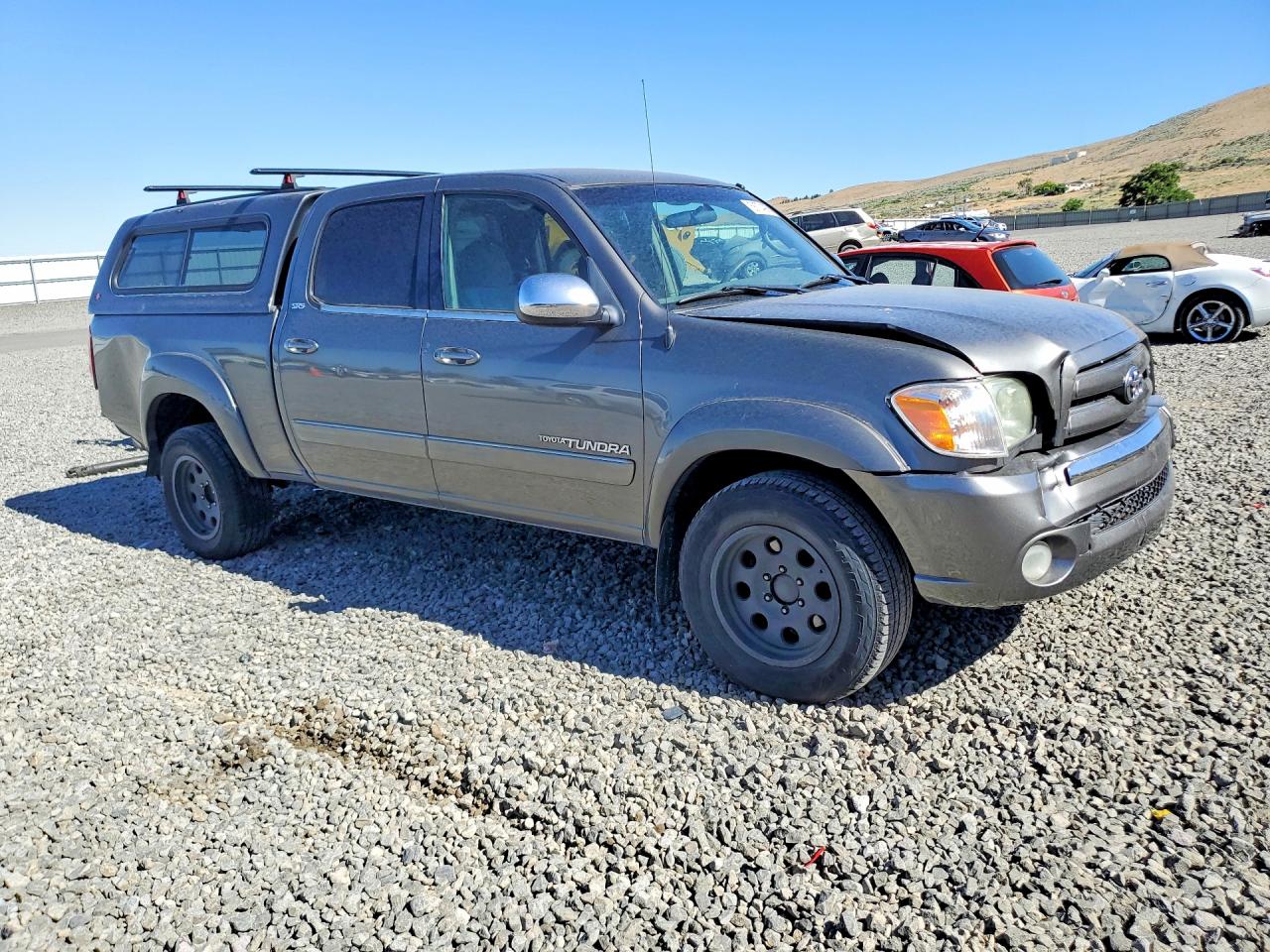 2005 Toyota Tundra Double Cab Sr5 Charcoal vin: 5TBDT44185S486587
