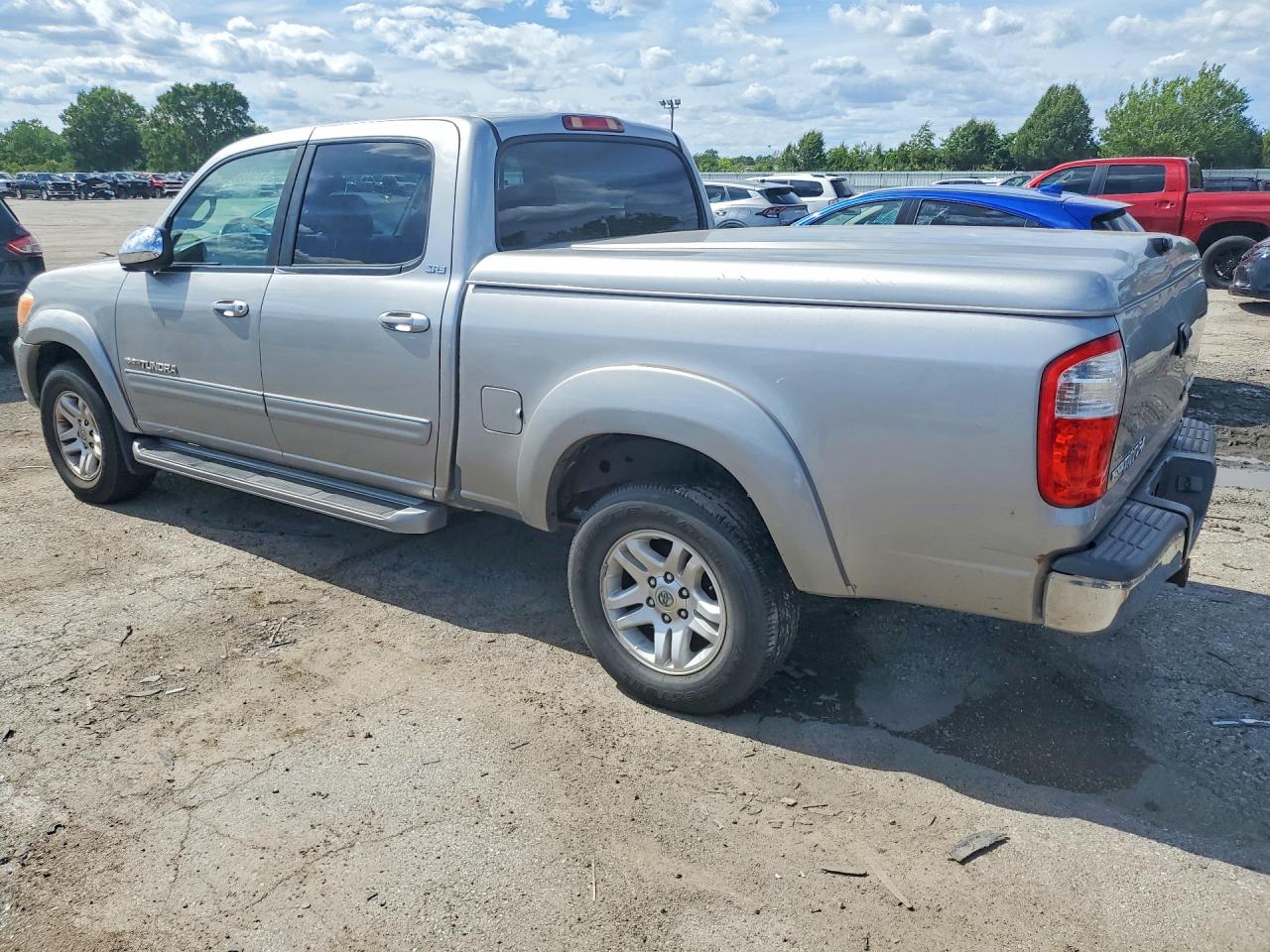 2006 Toyota Tundra Double Cab Sr5 Gray vin: 5TBDT441865510551