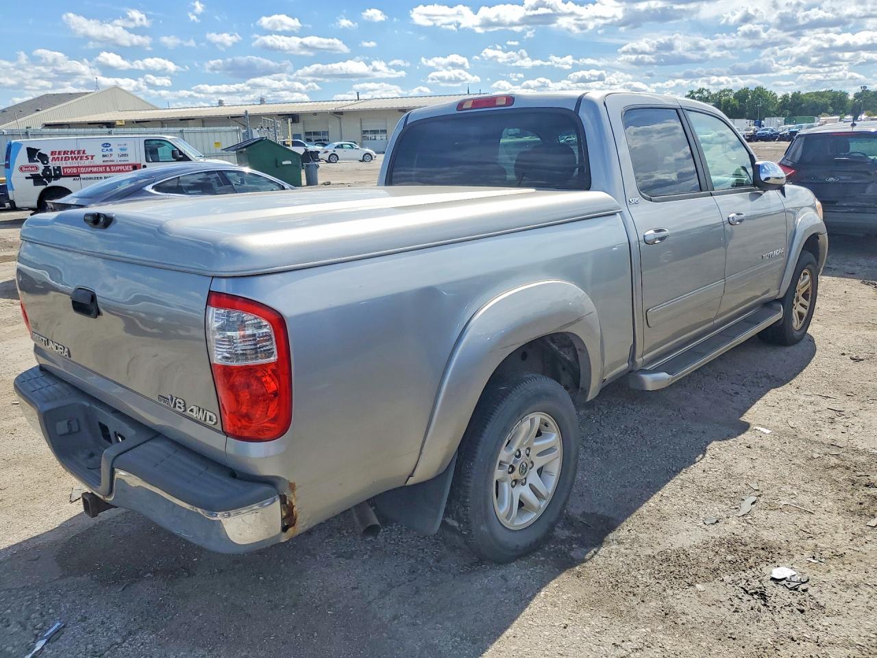 2006 Toyota Tundra Double Cab Sr5 Gray vin: 5TBDT441865510551