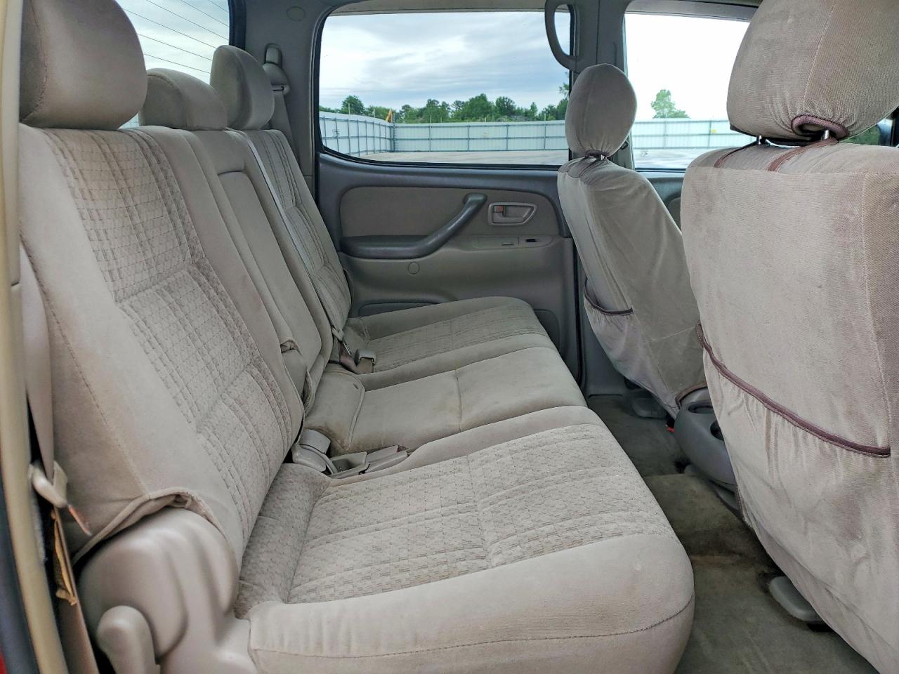 2006 Toyota Tundra Double Cab Sr5 Red vin: 5TBDT44186S521520