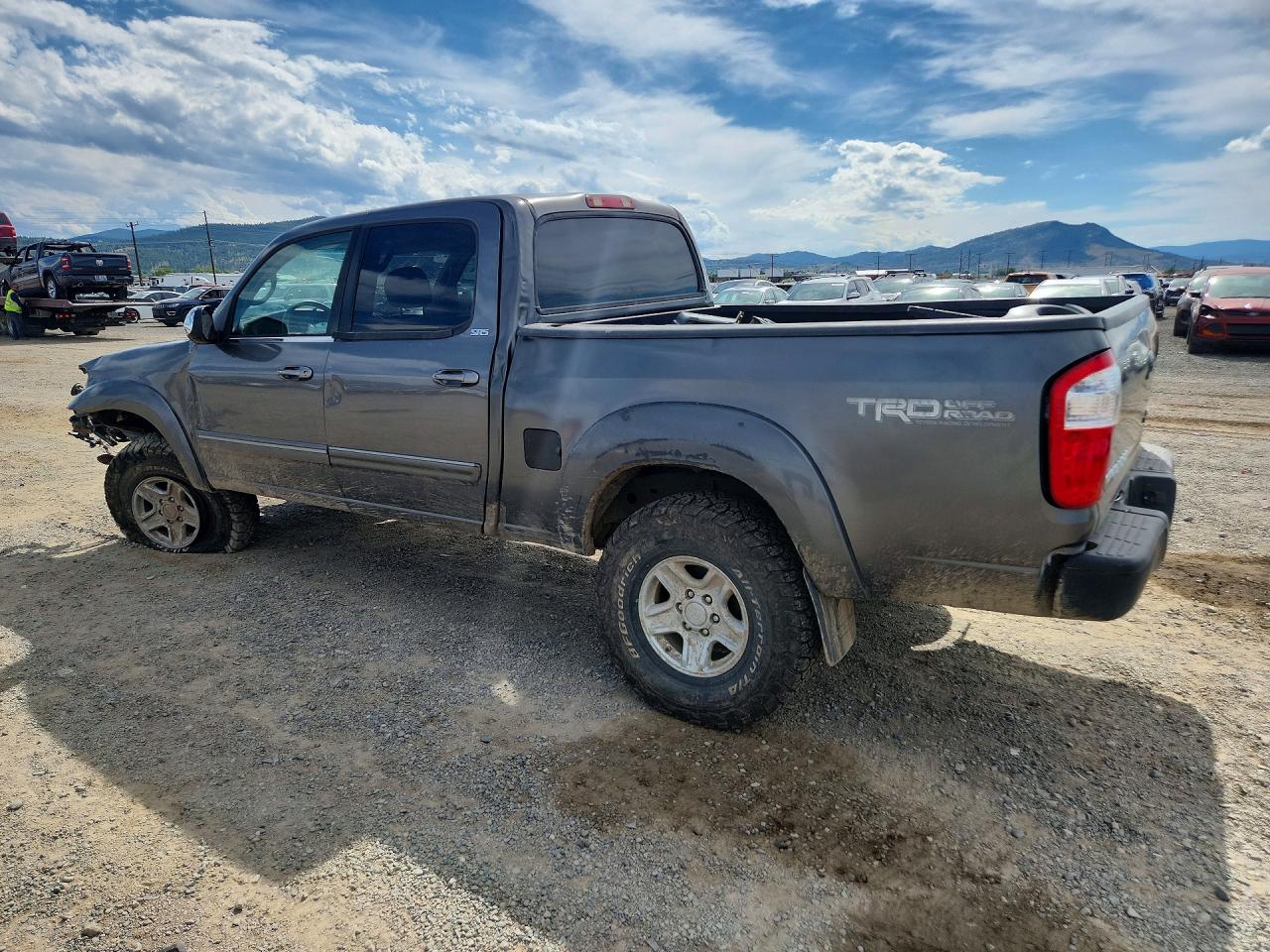 2006 Toyota Tundra Double Cab Sr5 Gray vin: 5TBDT44186S531349
