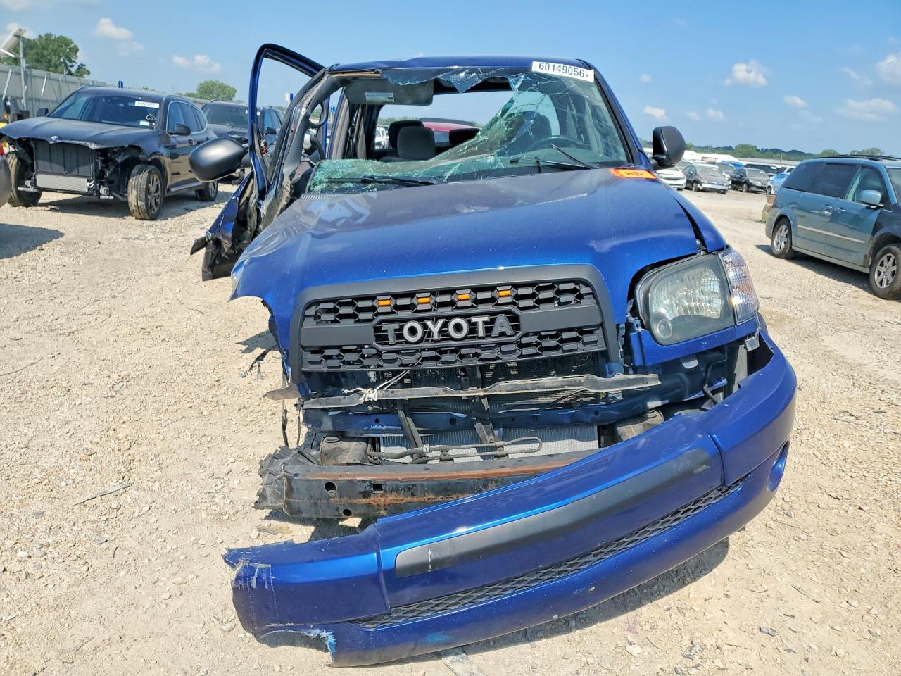 2006 Toyota Tundra Double Cab Sr5 Синий vin: 5TBDT44186S546983