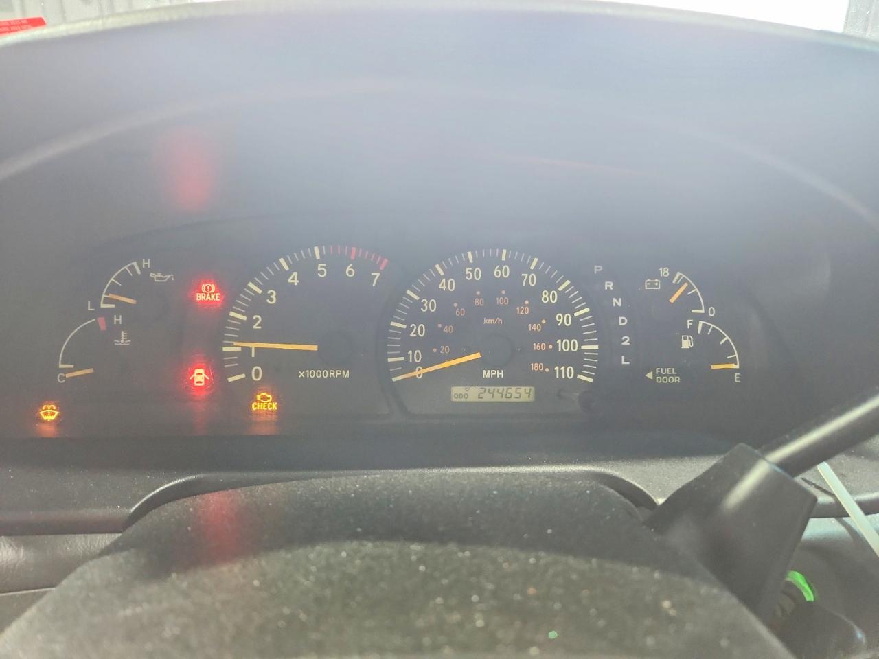 2004 Toyota Tundra Sr5 Gray vin: 5TBDT44194S444587