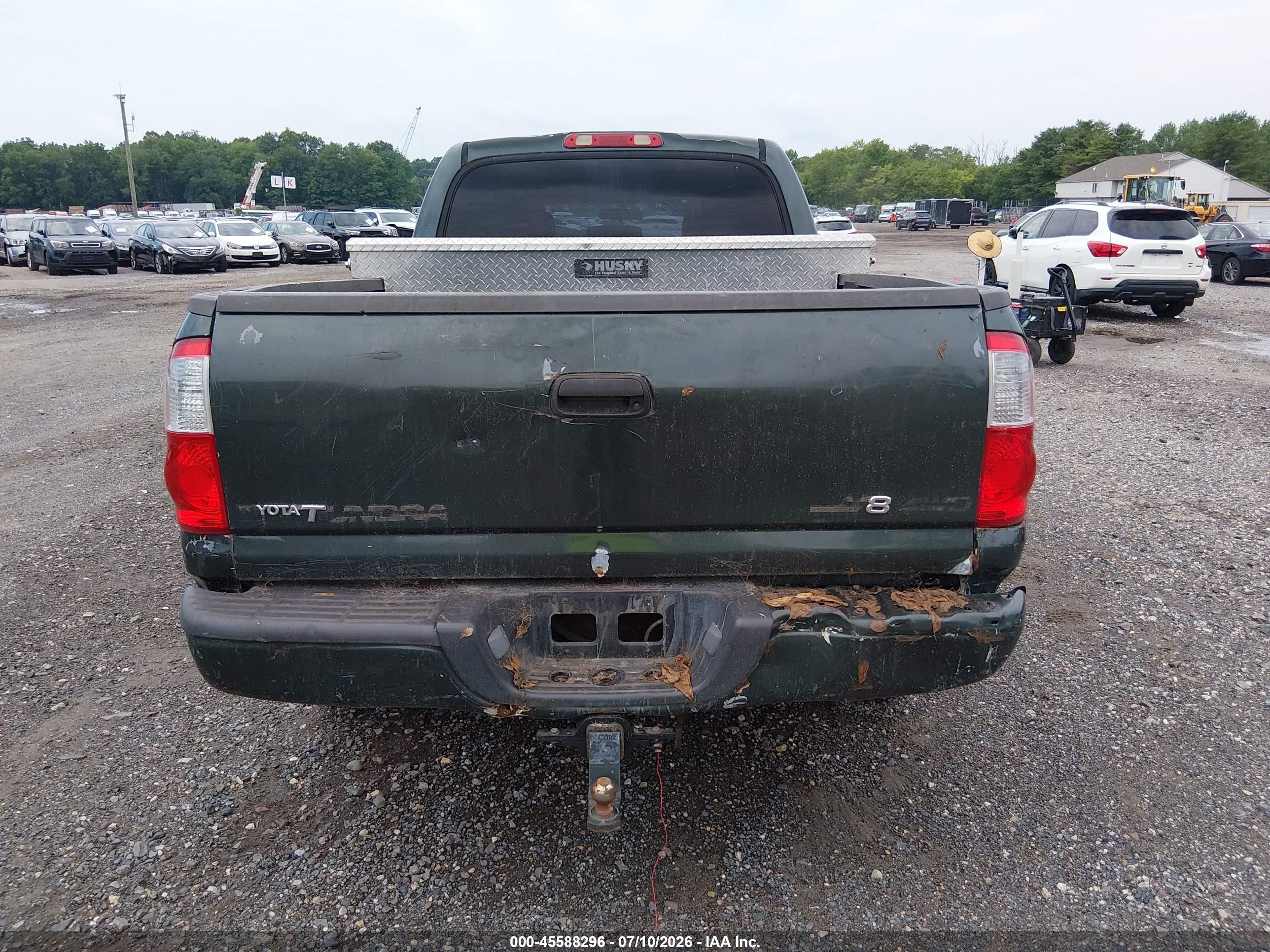 2005 Toyota Tundra Sr5 V8 Green vin: 5TBDT44195S467658