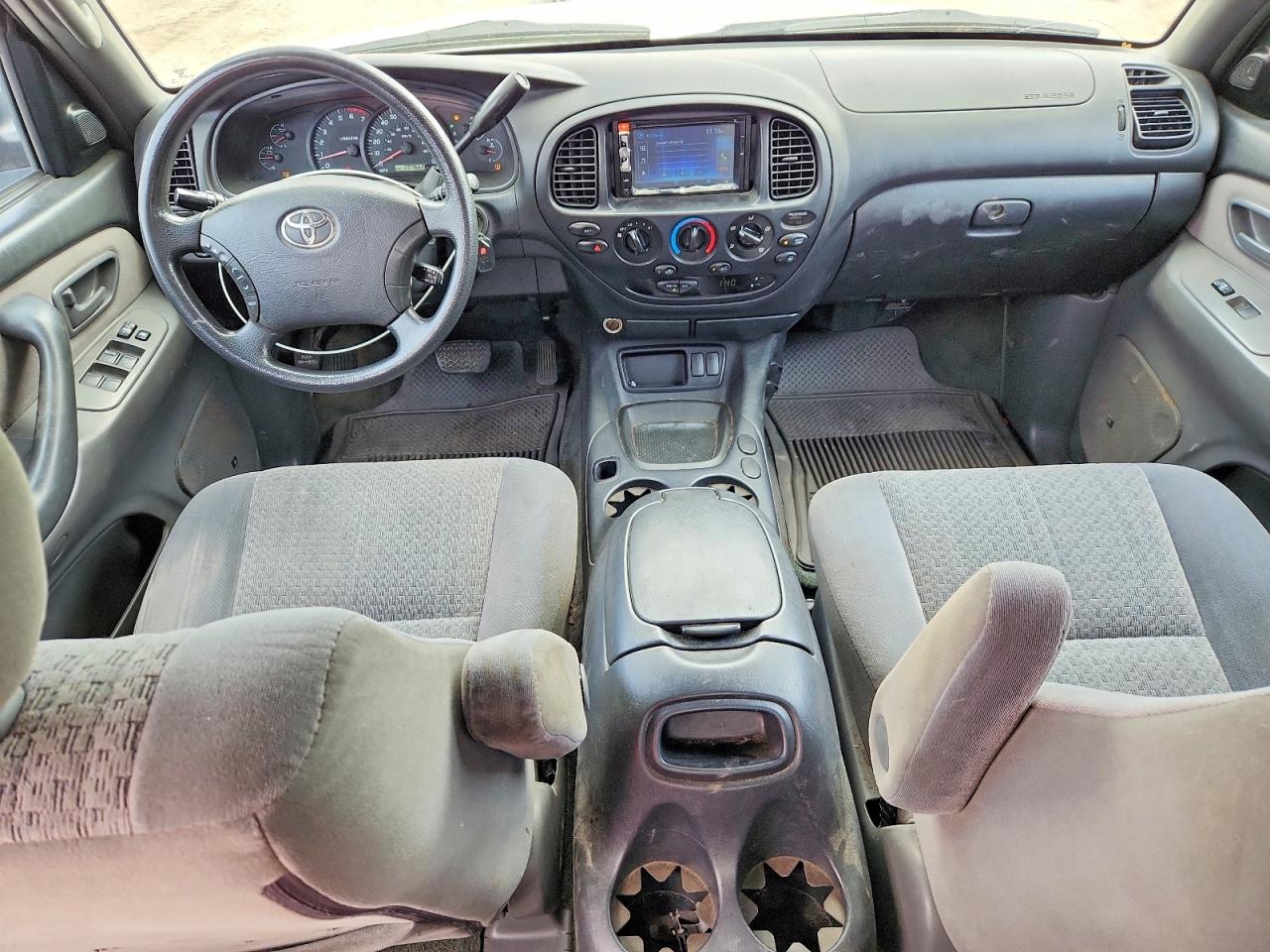 2005 Toyota Tundra Double Cab Sr5 Gray vin: 5TBDT44195S496819