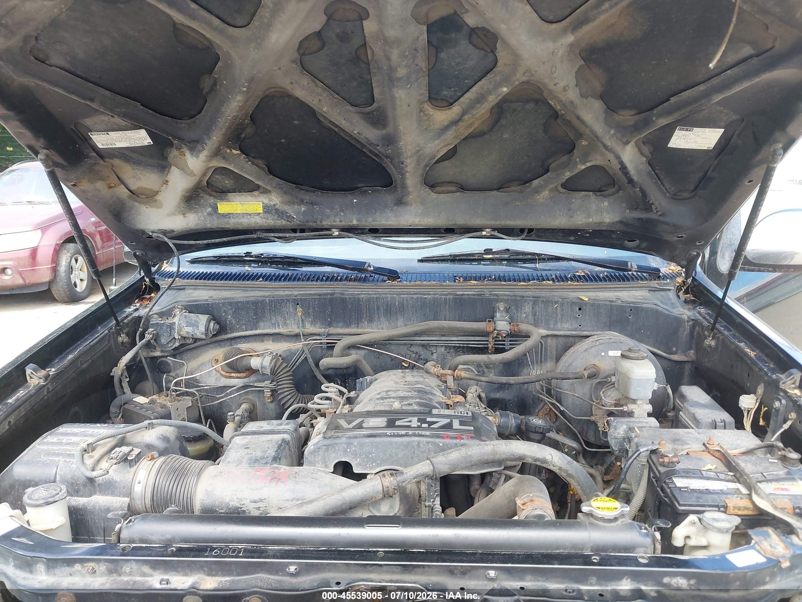2006 Toyota Tundra Sr5 V8 Черный vin: 5TBDT44196S523602