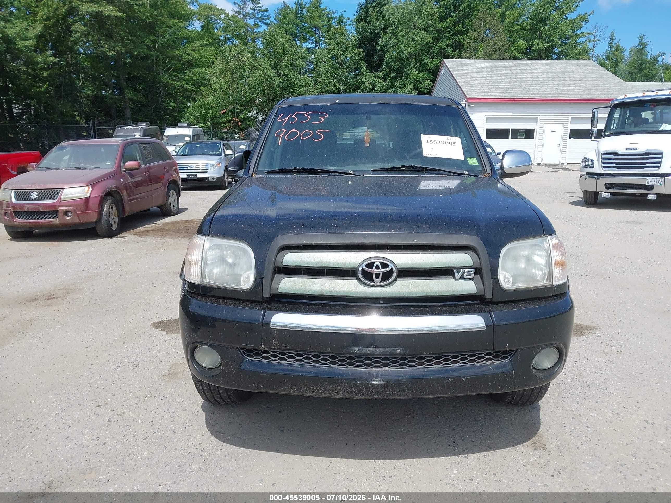 2006 Toyota Tundra Sr5 V8 Черный vin: 5TBDT44196S523602