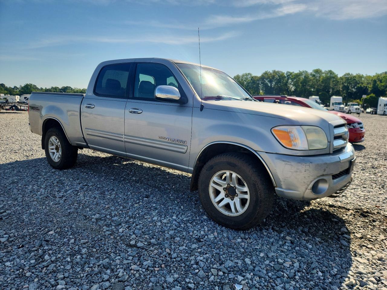 2006 Toyota Tundra Double Cab Sr5 Серебряный vin: 5TBDT44196S524099