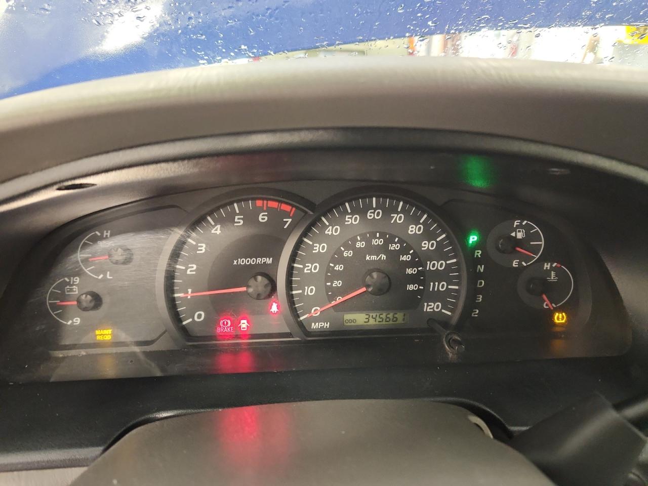 2006 Toyota Tundra Double Cab Sr5 Blue vin: 5TBDT44196S533756