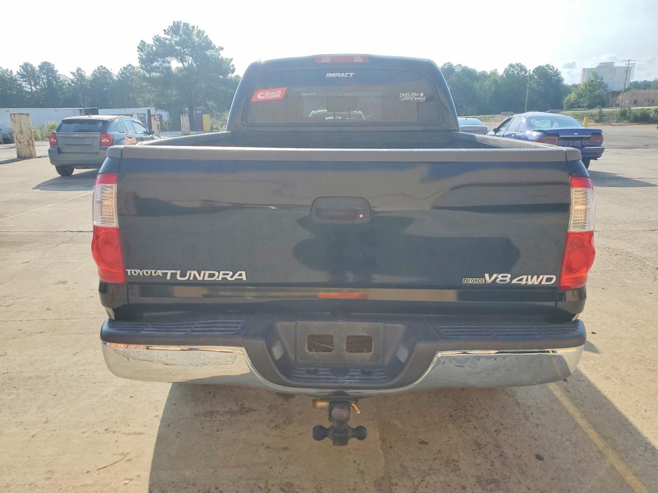 2006 Toyota Tundra Double Cab Sr5 Black vin: 5TBDT44196S545437