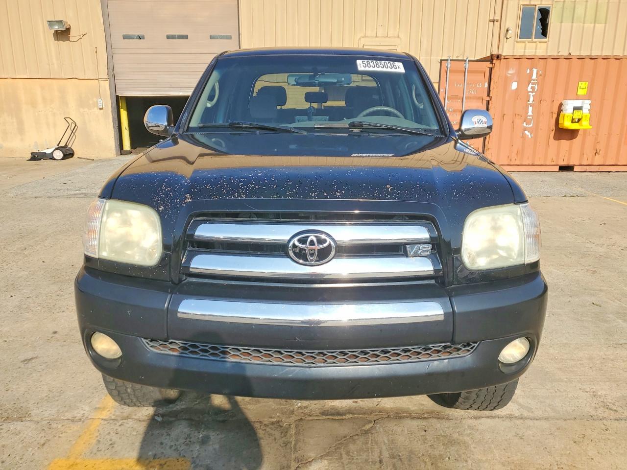 2006 Toyota Tundra Double Cab Sr5 Black vin: 5TBDT44196S545437