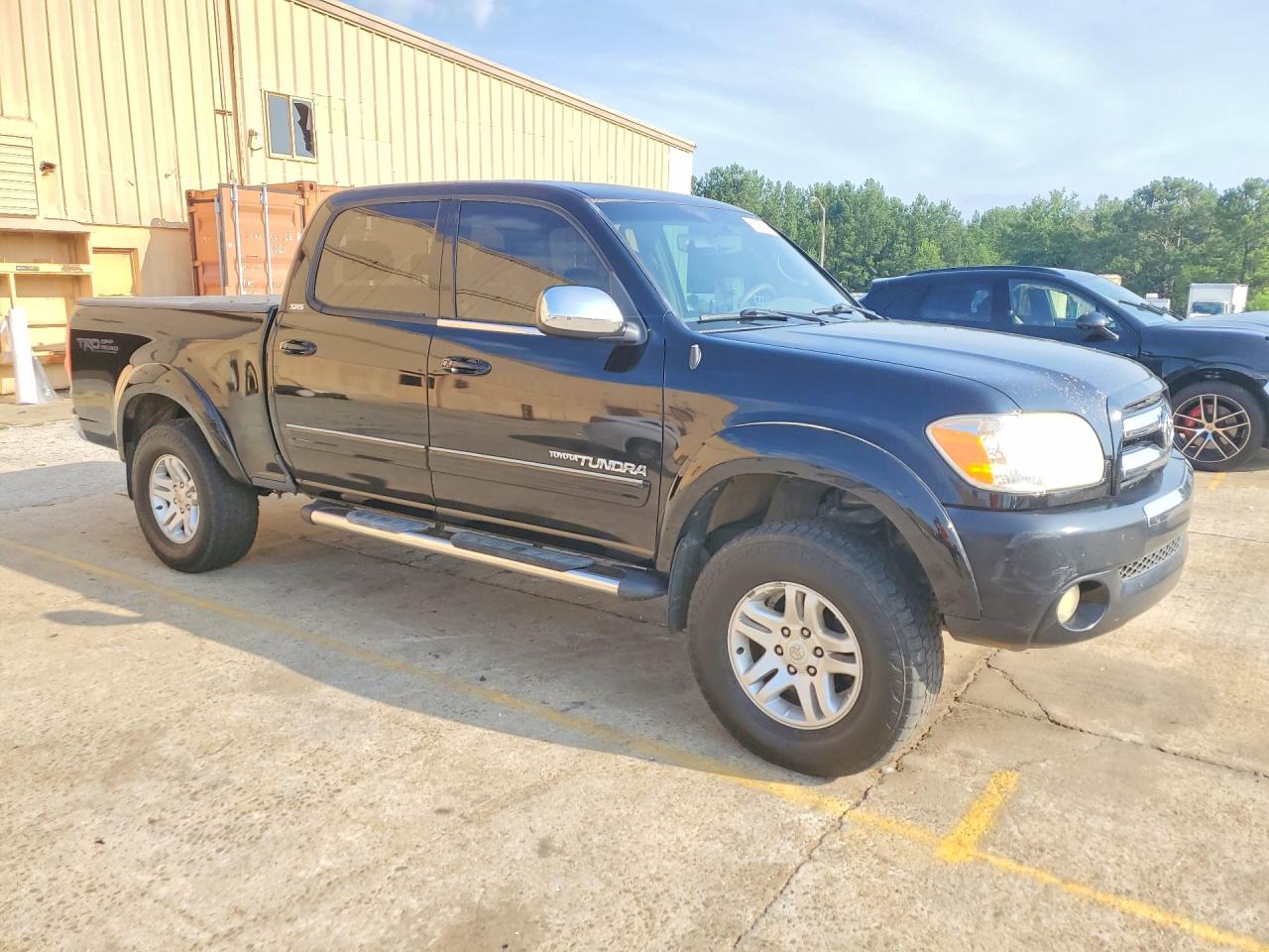 2006 Toyota Tundra Double Cab Sr5 Black vin: 5TBDT44196S545437