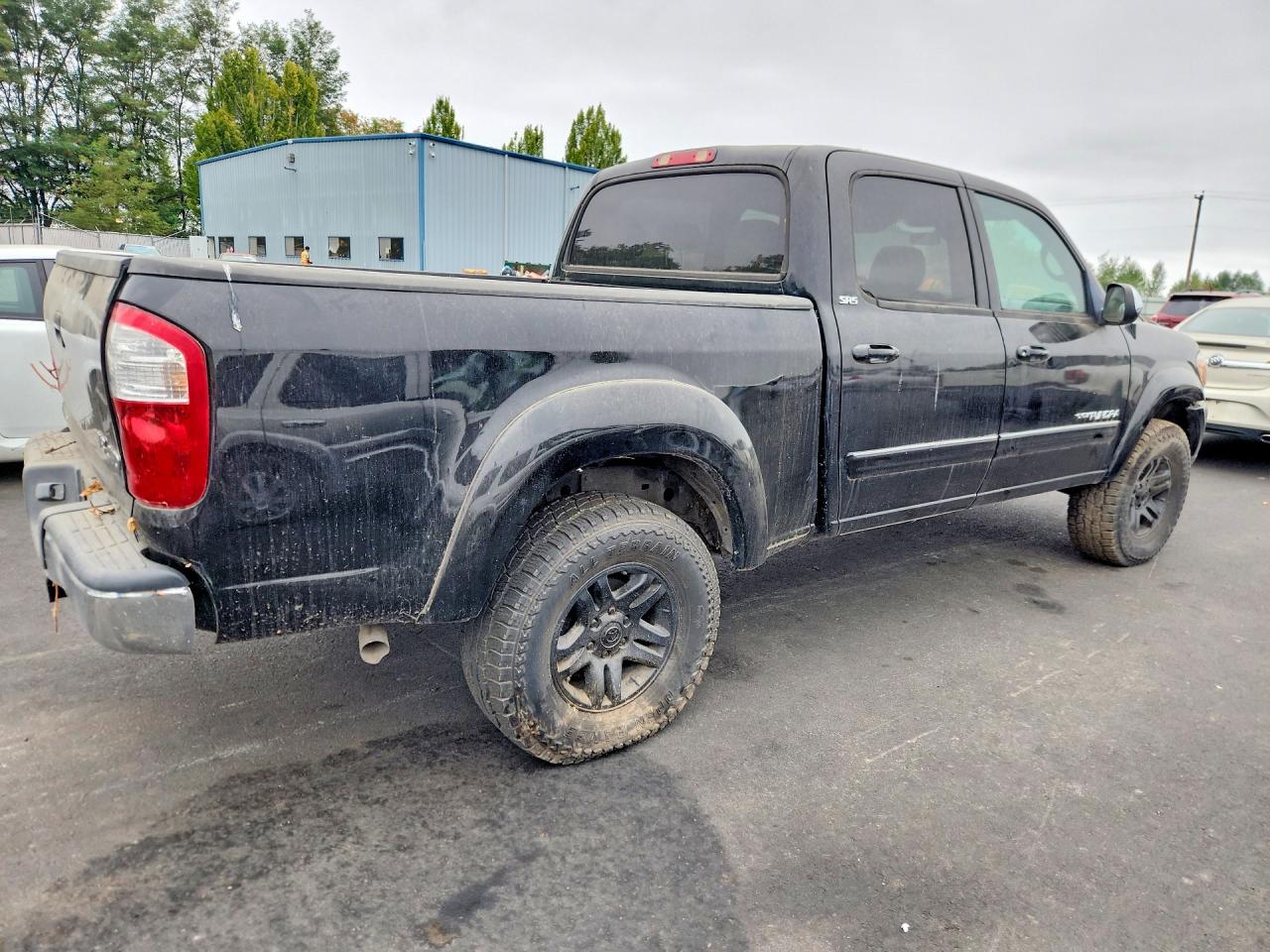 2006 Toyota Tundra Double Cab Sr5 Черный vin: 5TBDT44196S551013