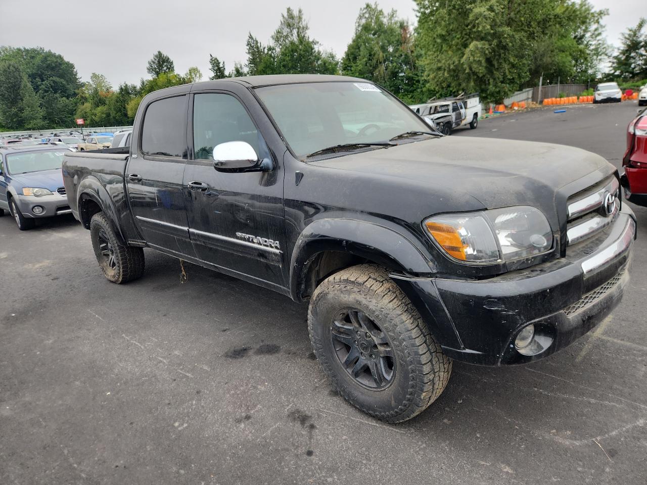 2006 Toyota Tundra Double Cab Sr5 Черный vin: 5TBDT44196S551013