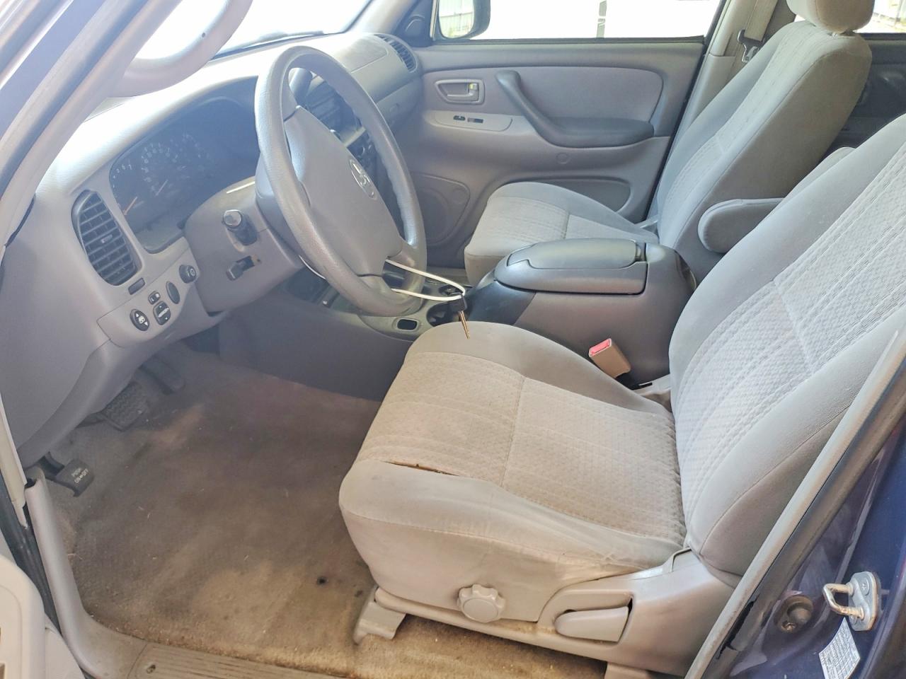 2004 Toyota Tundra Sr5 Blue vin: 5TBDT441X4S463732