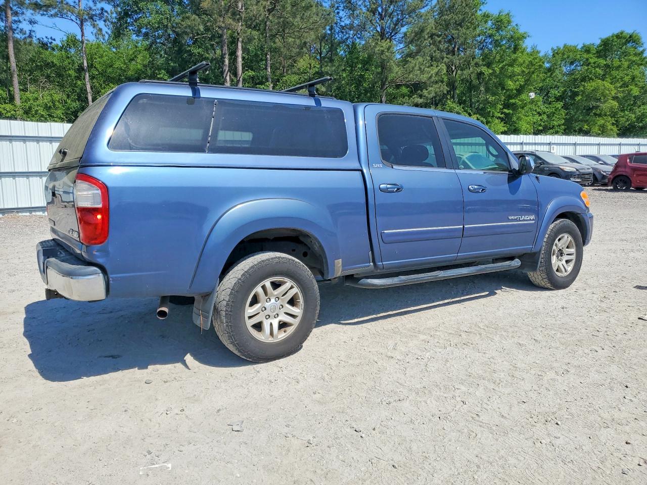 2004 Toyota Tundra Sr5 Blue vin: 5TBDT441X4S463732