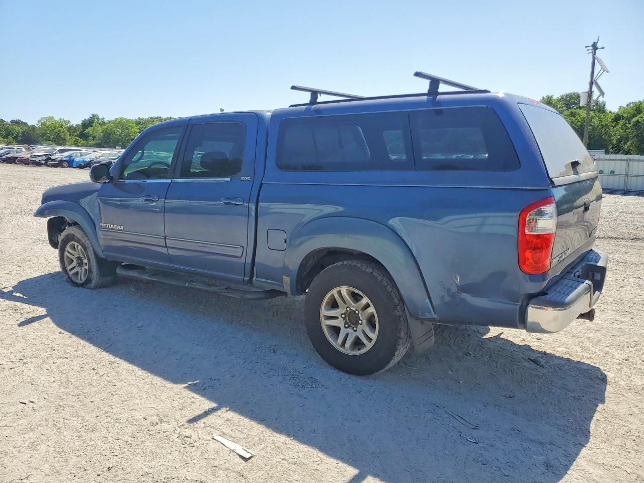 2004 Toyota Tundra Sr5 Blue vin: 5TBDT441X4S463732