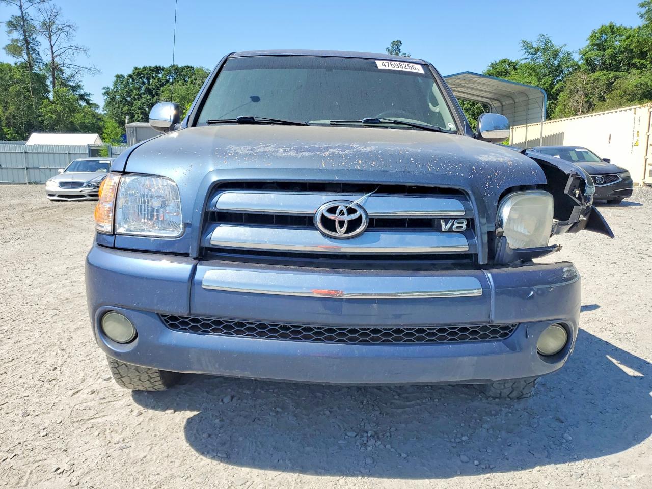 2004 Toyota Tundra Sr5 Blue vin: 5TBDT441X4S463732