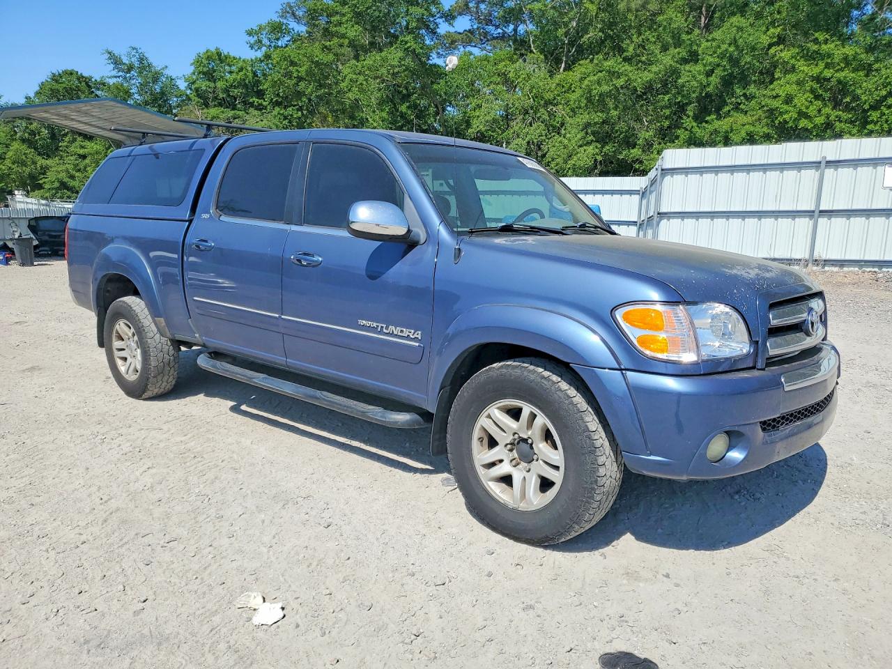 2004 Toyota Tundra Sr5 Blue vin: 5TBDT441X4S463732