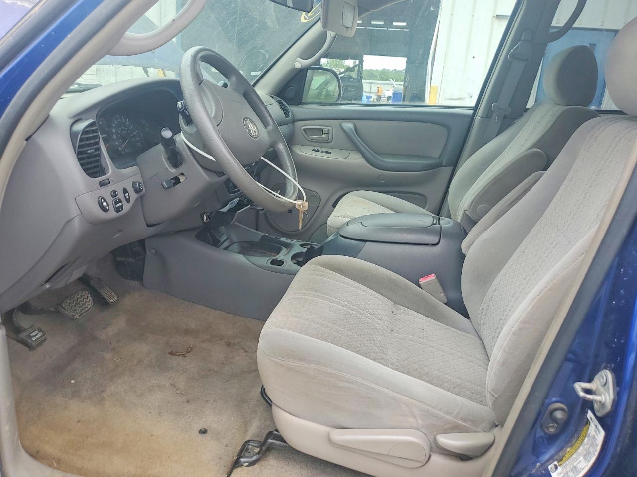 2005 Toyota Tundra Double Cab Sr5 Blue vin: 5TBDT441X5S498238