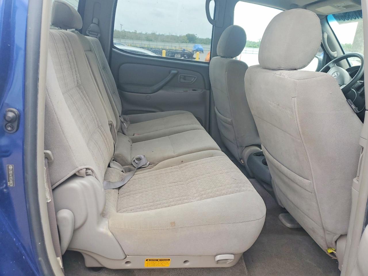 2005 Toyota Tundra Double Cab Sr5 Blue vin: 5TBDT441X5S498238