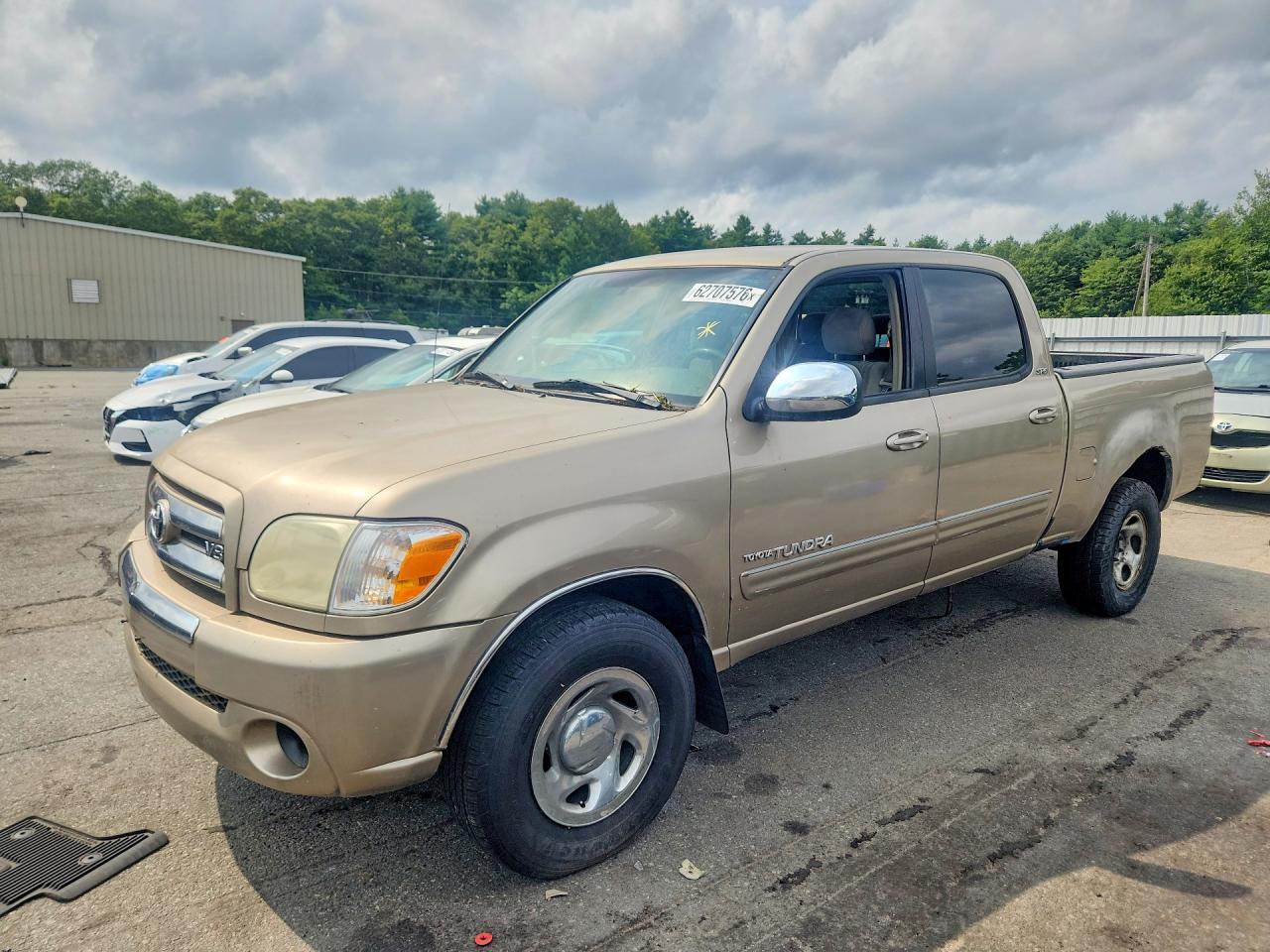 2006 Toyota Tundra Double Cab Sr5 Tan vin: 5TBDT441X6S505898