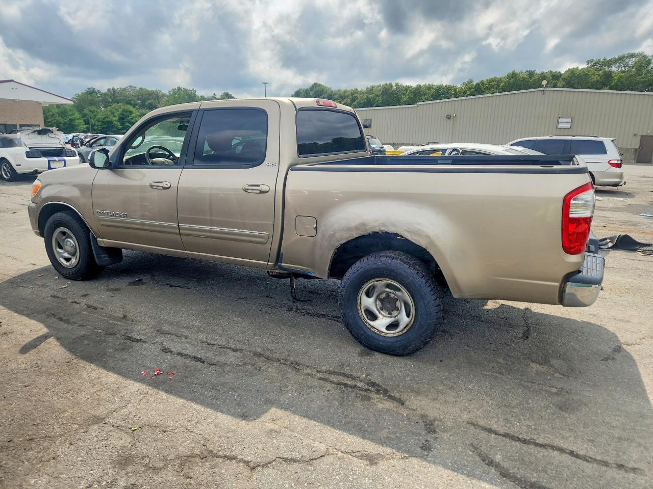 2006 Toyota Tundra Double Cab Sr5 Tan vin: 5TBDT441X6S505898