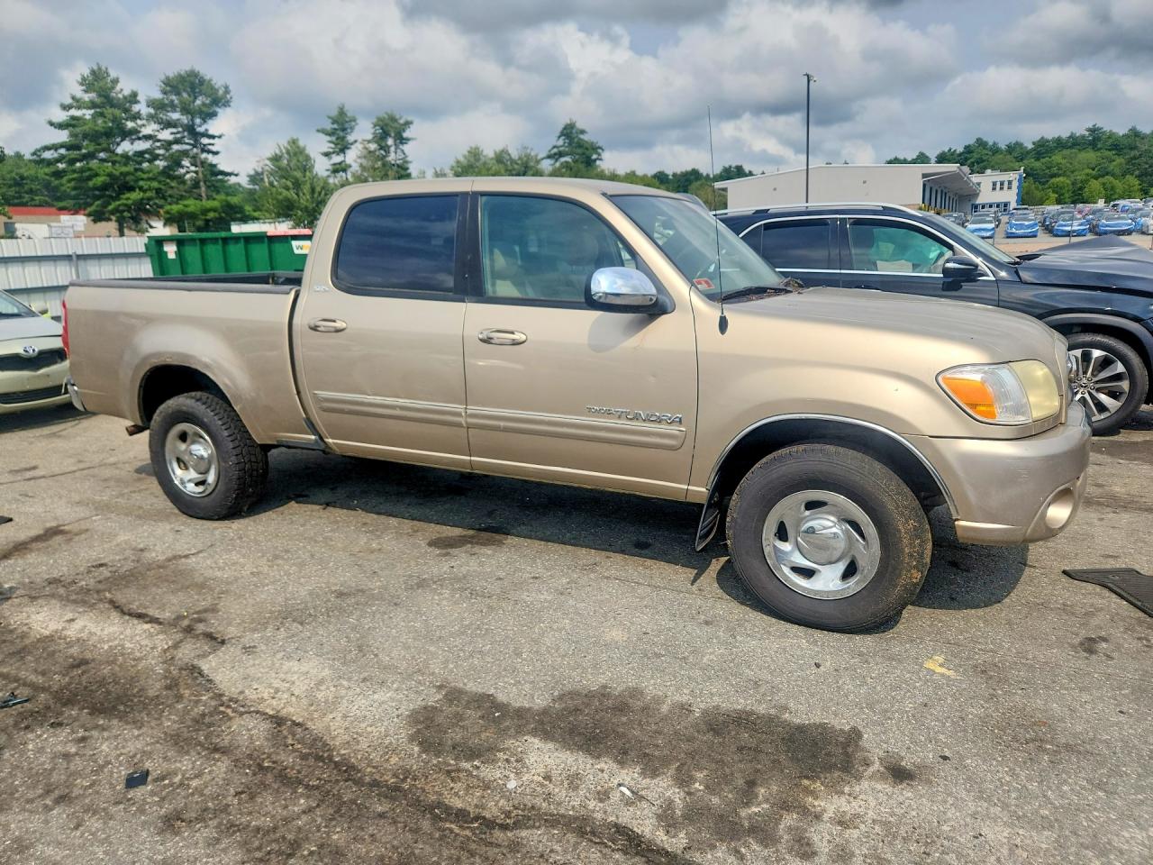 2006 Toyota Tundra Double Cab Sr5 Tan vin: 5TBDT441X6S505898
