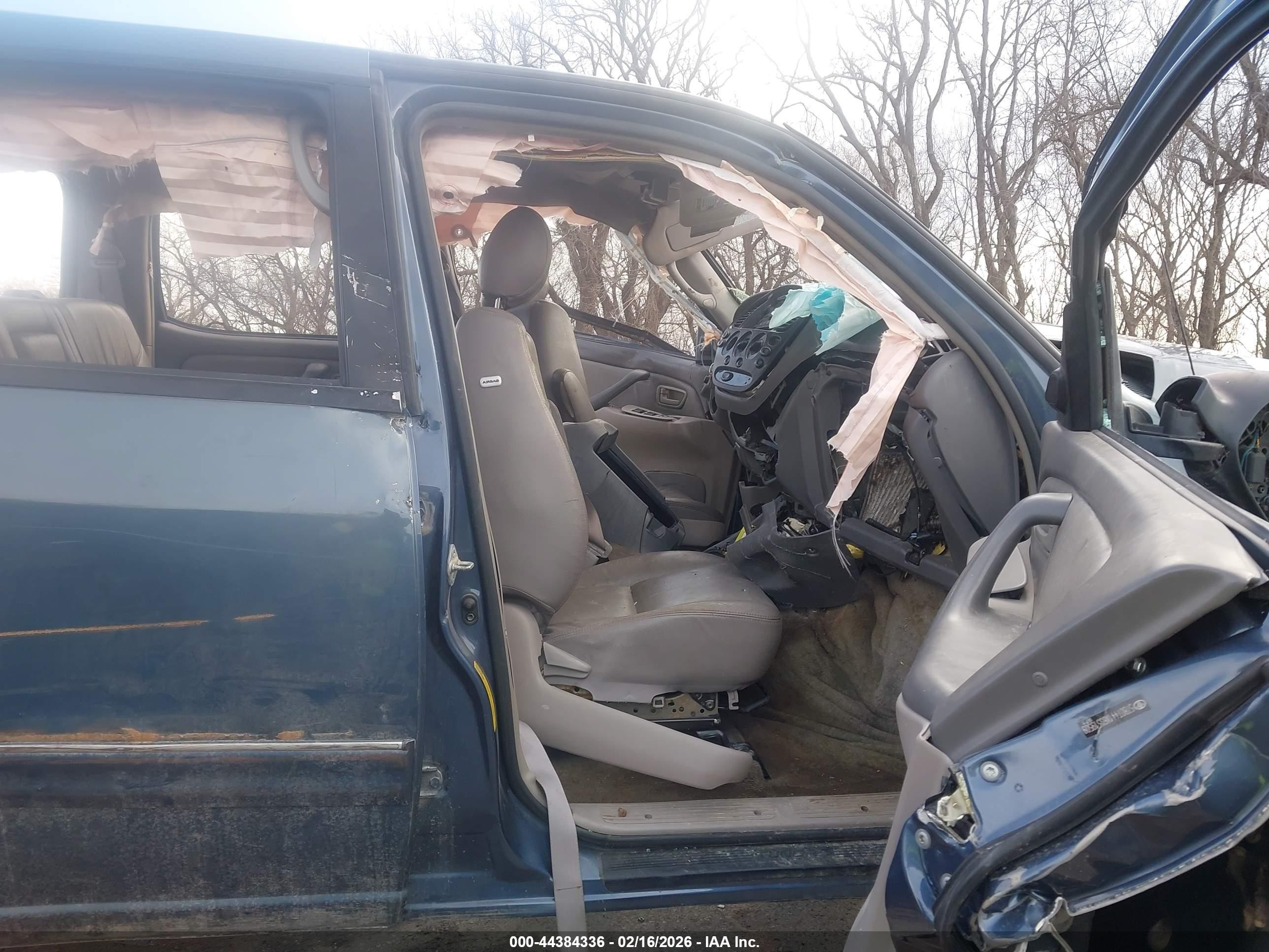 2006 Toyota Tundra Sr5 V8 Синий vin: 5TBDT441X6S519509