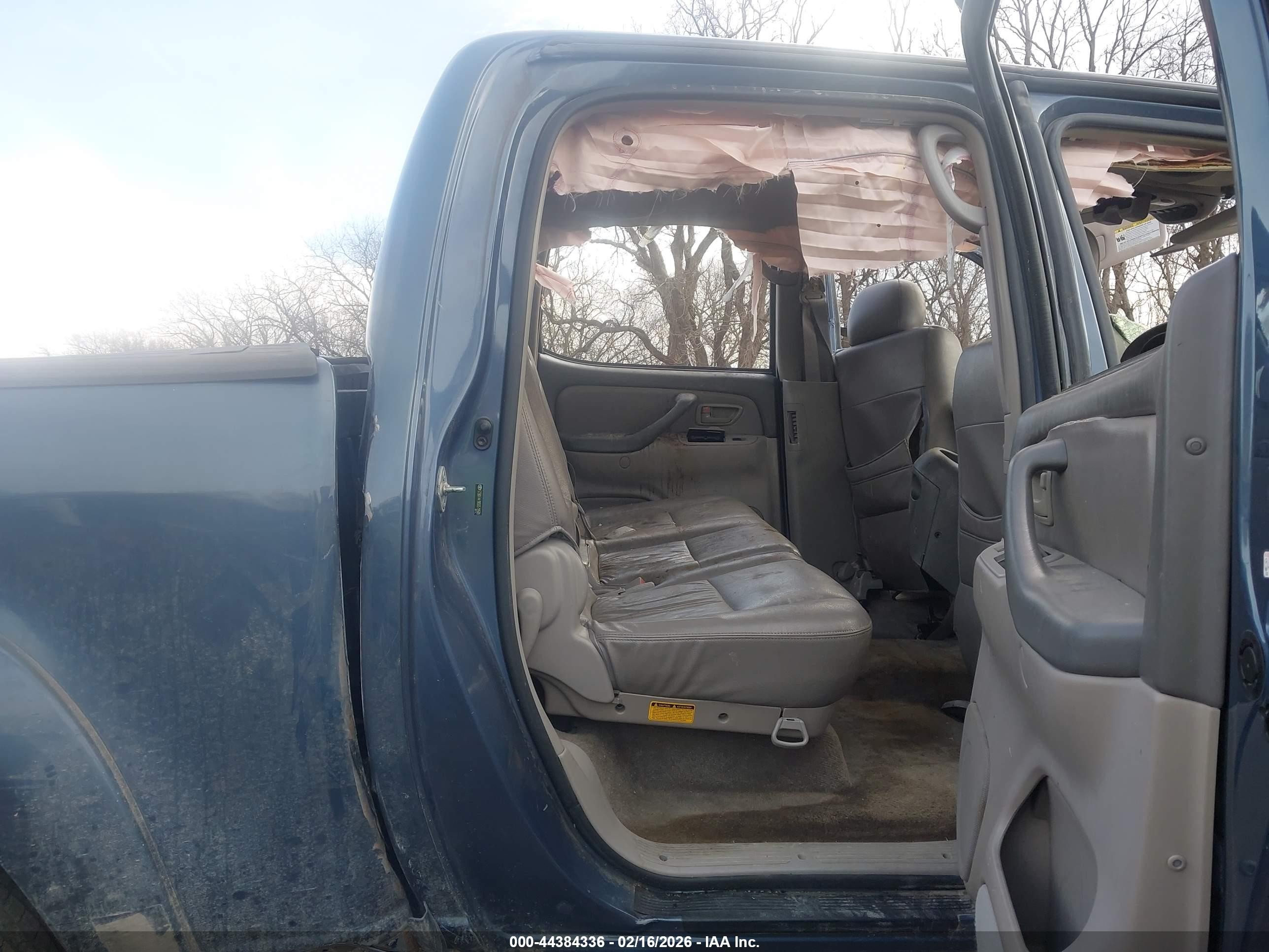 2006 Toyota Tundra Sr5 V8 Синий vin: 5TBDT441X6S519509