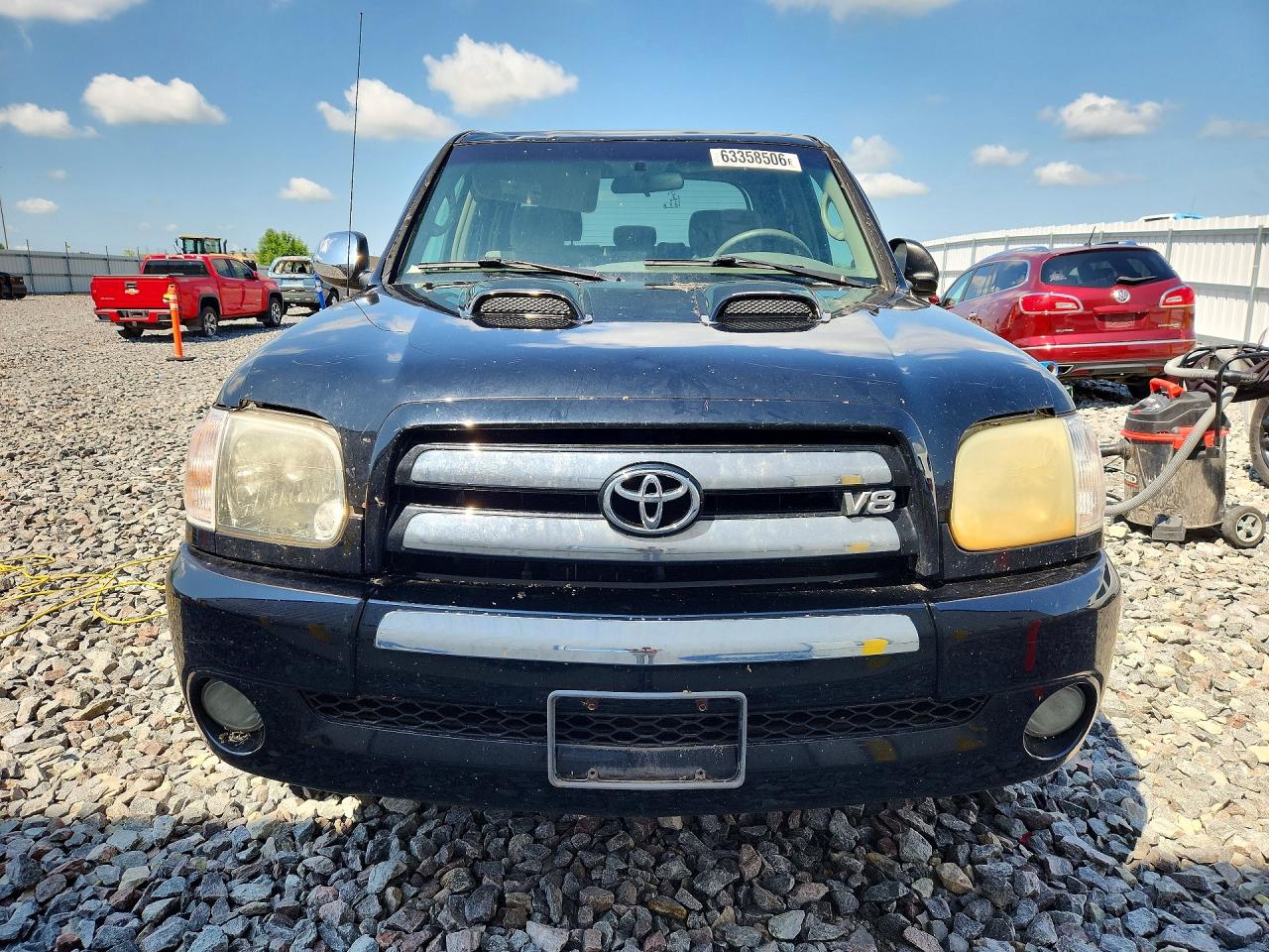 2006 Toyota Tundra Double Cab Sr5 Black vin: 5TBDT441X6S537198