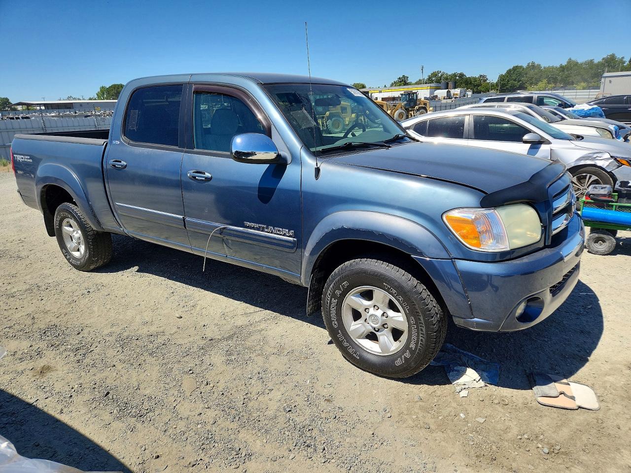 2006 Toyota Tundra Sr5 Teal vin: 5TBDT441X6S537590
