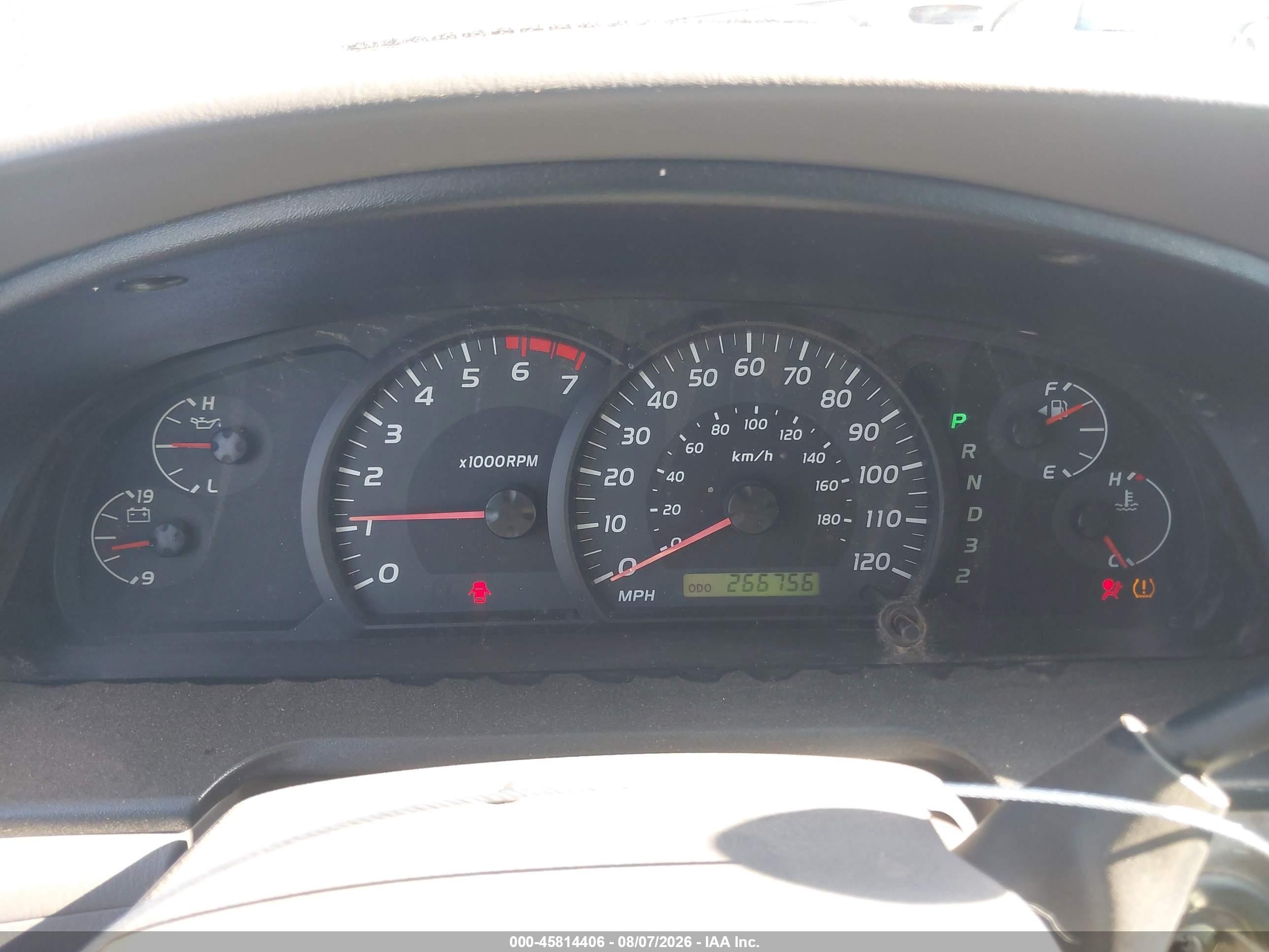 2006 Toyota Tundra Sr5 V8 Green vin: 5TBDT441X6S538237