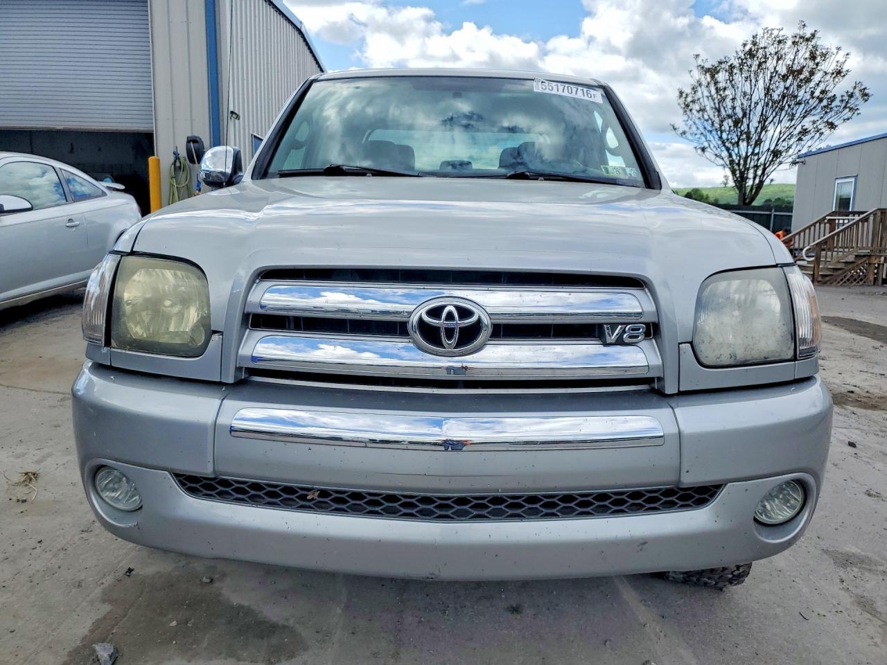 2006 Toyota Tundra Double Cab Sr5 Silver vin: 5TBDT441X6S541168