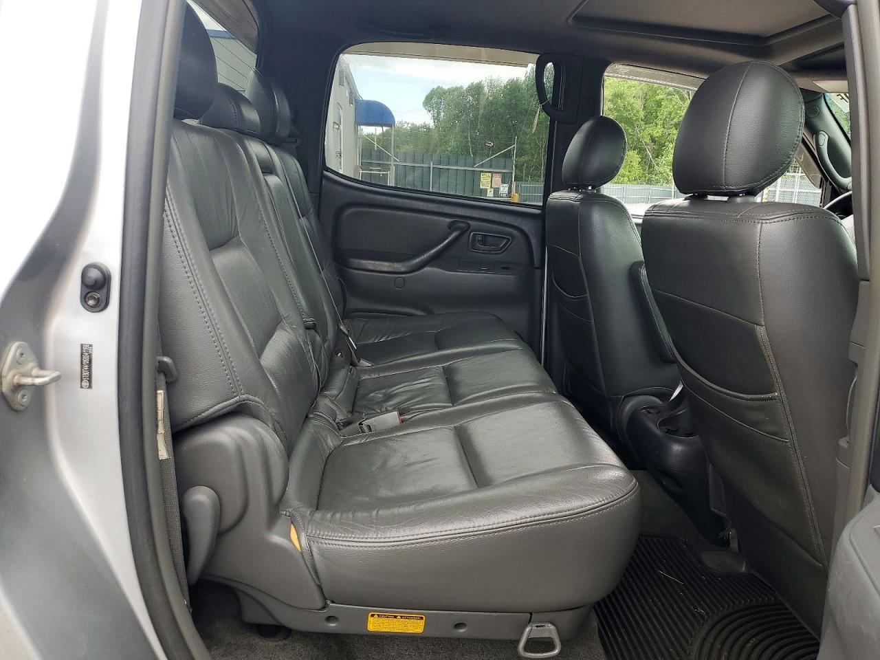 2006 Toyota Tundra Double Cab Sr5 Silver vin: 5TBDT441X6S541168